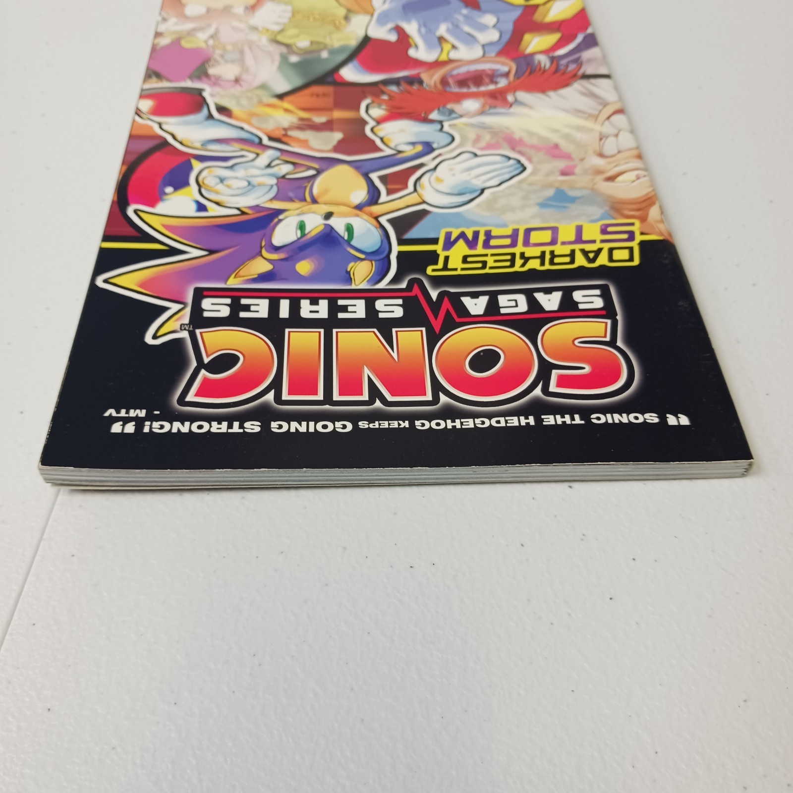 “Darkest Storm” – Sonic Saga Series No. 1 by Flynn, Fry; Amash (2012, PB)