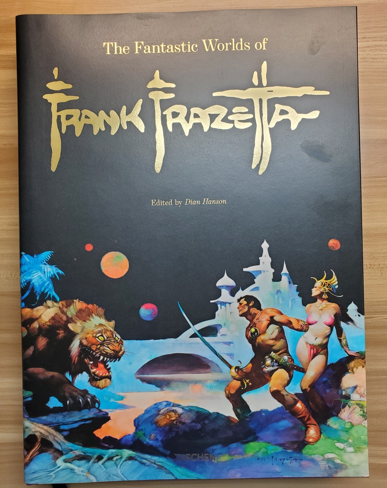 Fantastic WorldsFrank Frazetta Art Book Taschen XL Bundle-Conan-Modiphius, More!