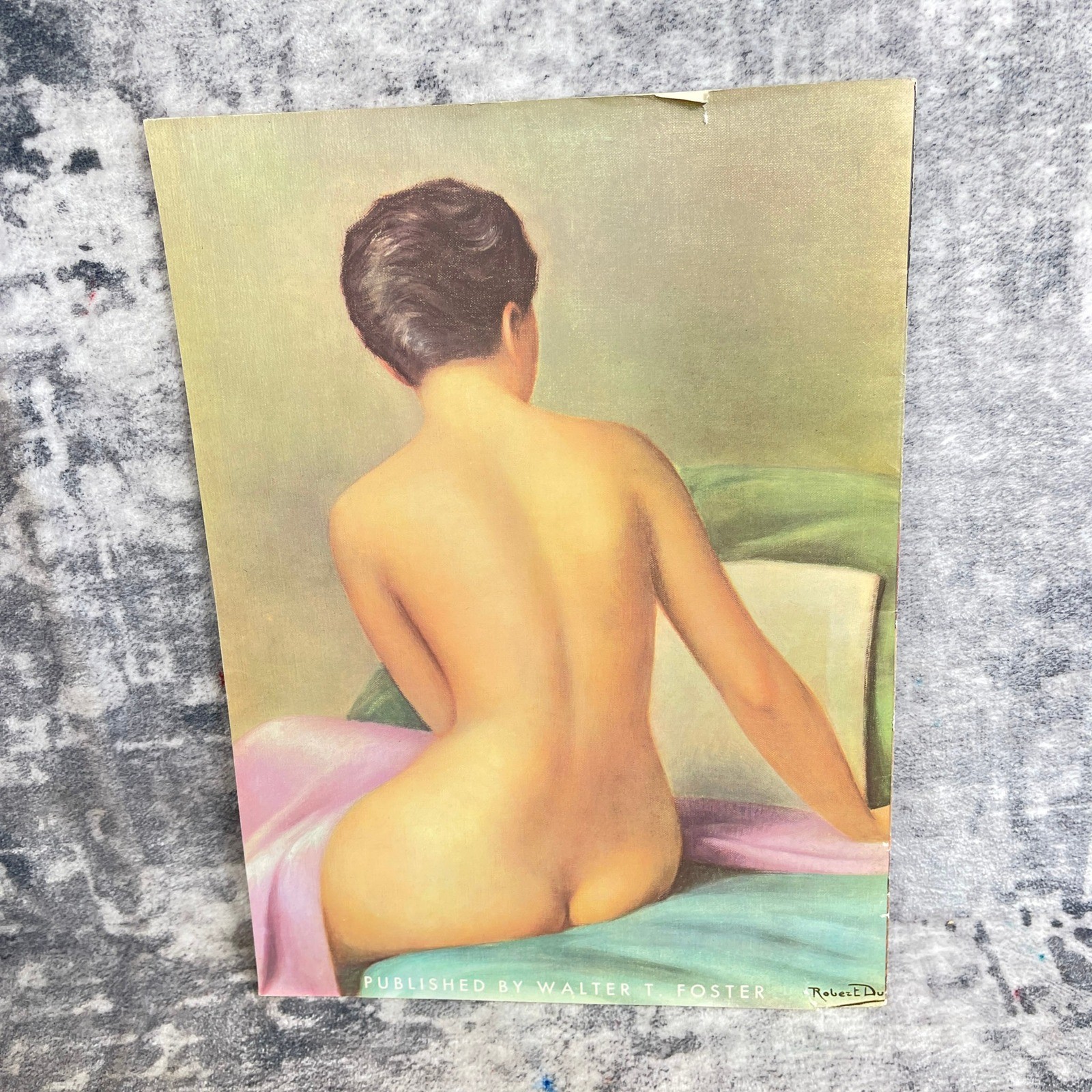 Figures From Life Art Book 1950s Nude Drawing Guide Walter T. Foster