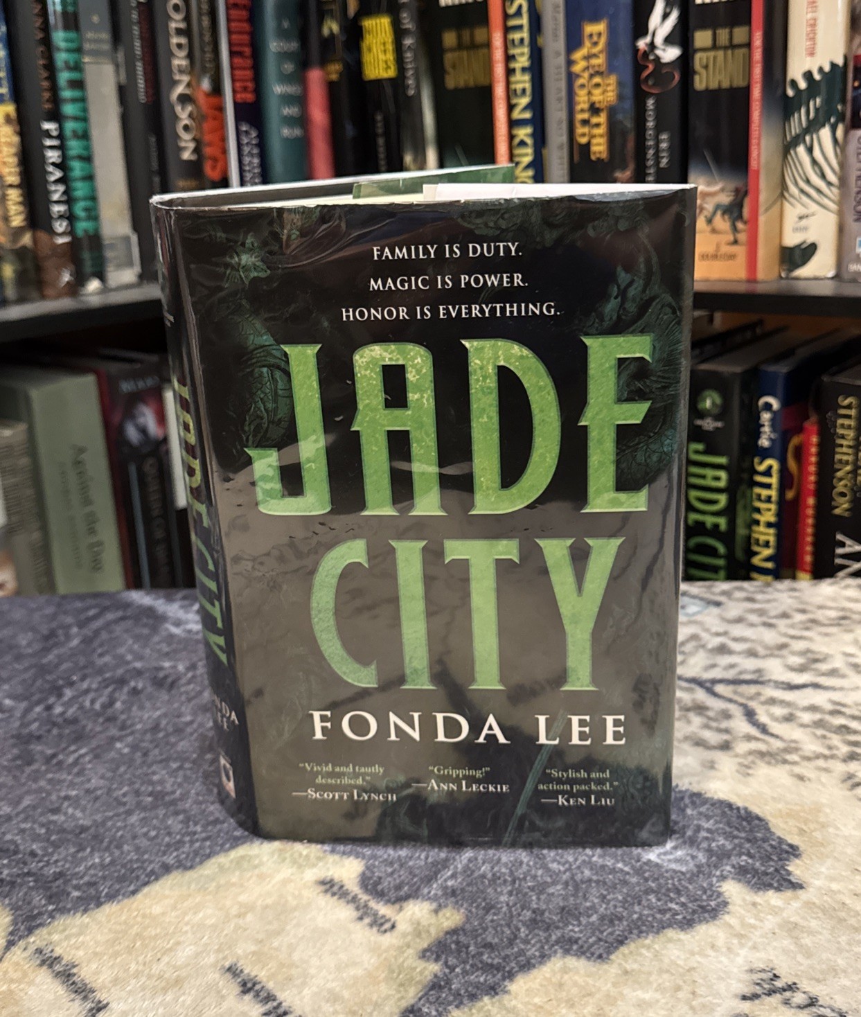 SIGNED – Jade City – Fonda Lee (Hardcover) First Edition/Print – 1st/1s – $26.00
