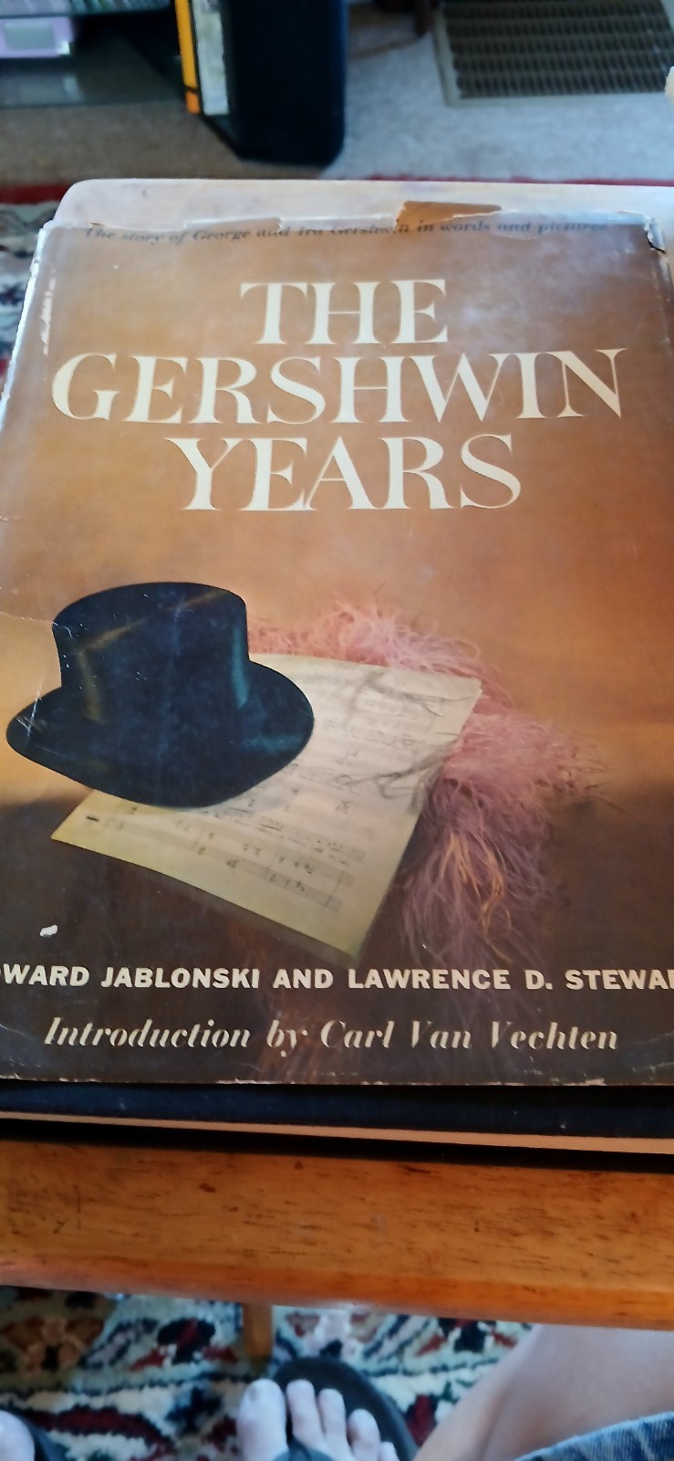THE GERSHWIN YEARS by: George Ira & Lawrence D. Stewart, Edward Jablonski 1st ed