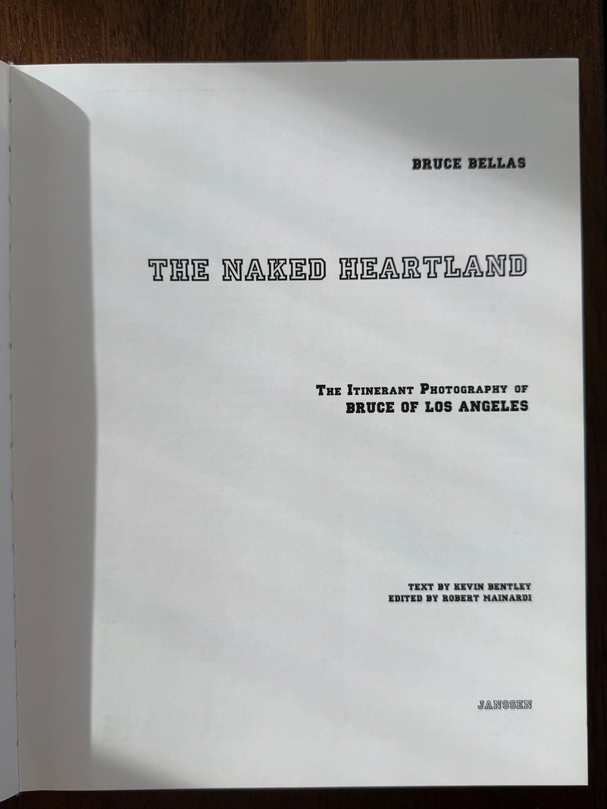 The Naked Heartland by Bruce of Los Angeles Male Nudes Book, RARE, Near Mint