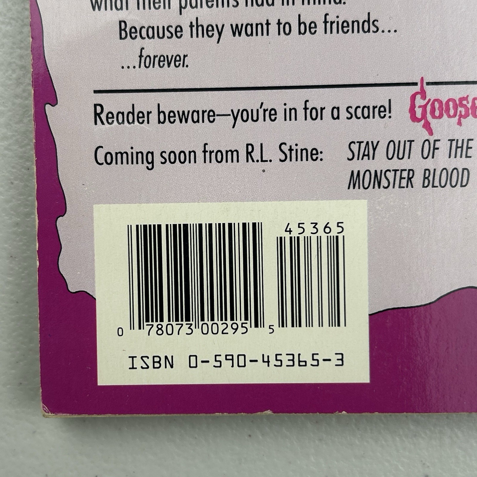 Goosebumps Welcome To Dead House Book RL Stine 1992 Unnumbered 1st Edition Print