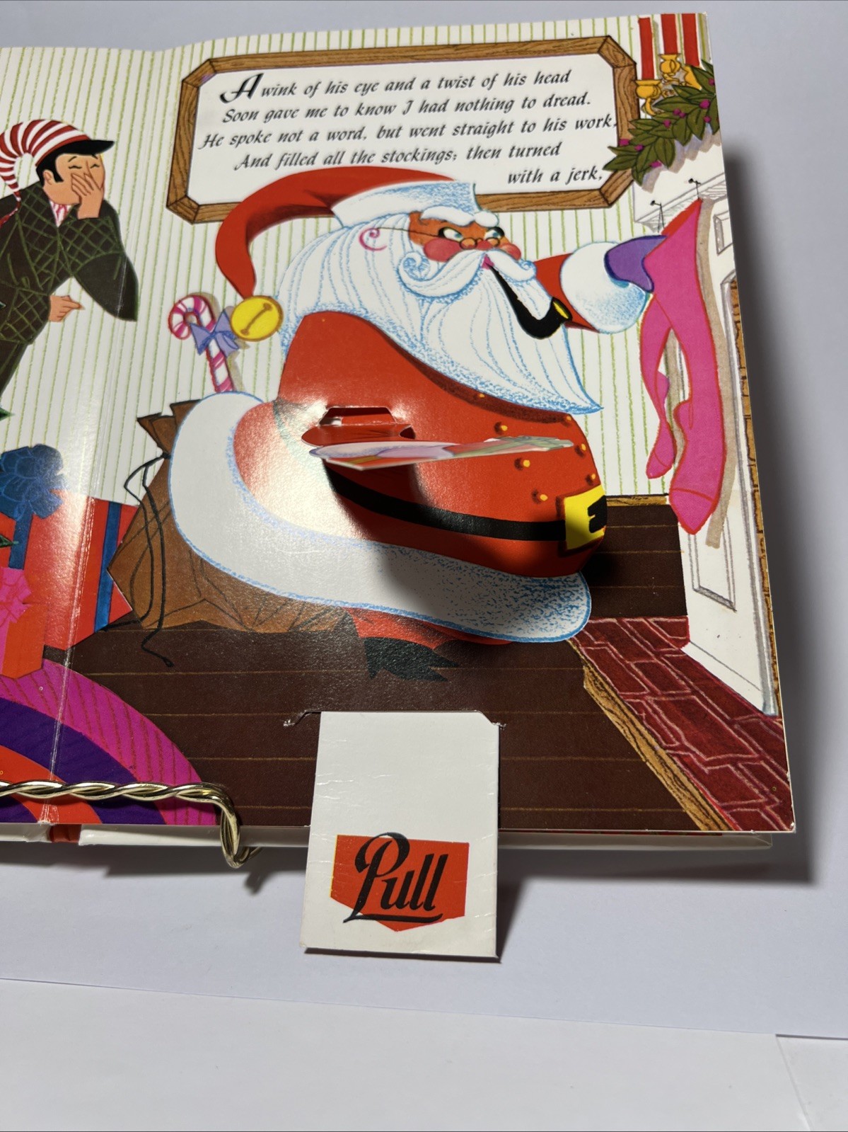 Pop Up The Night Before Christmas By Paul Taylor & Marvin Brehm Some Minor Rips