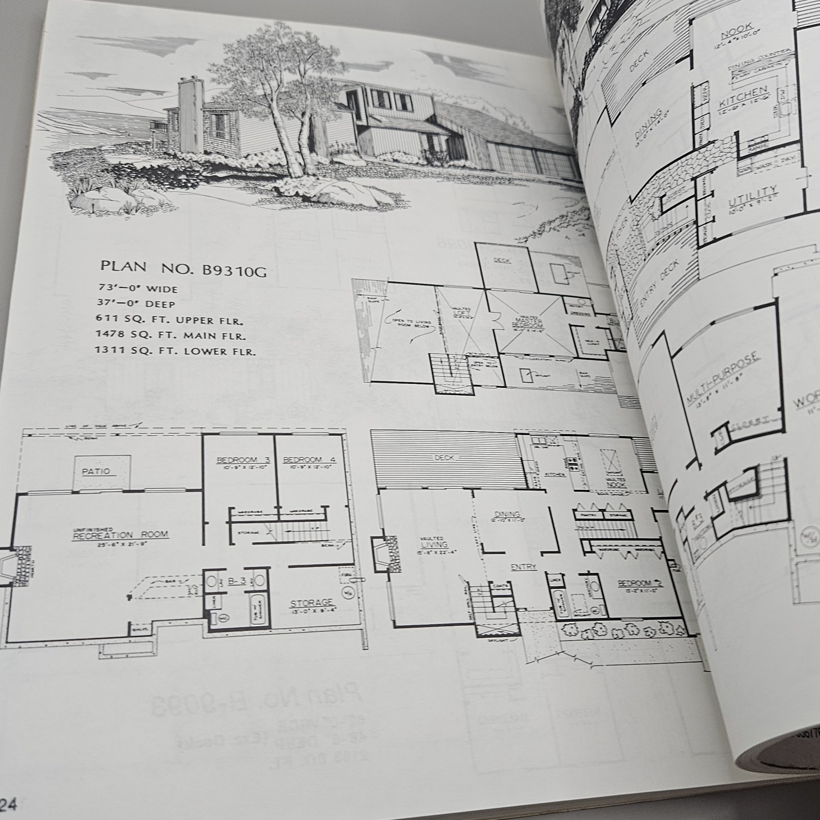 Vol 2 300 New Home Plans For Sloping And View Sites I.m. Bruinier & Assoc.