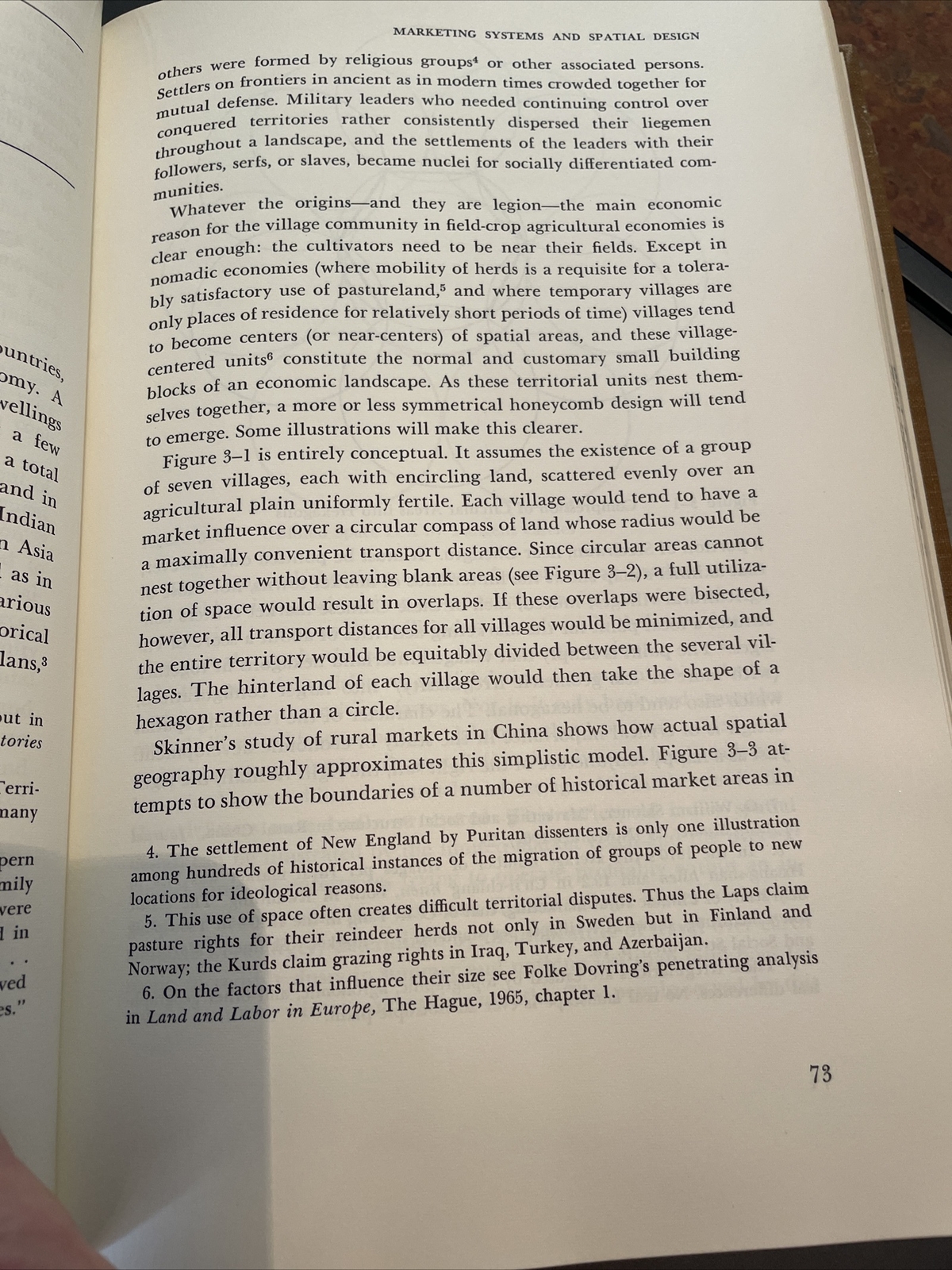 The Organization Of Space In Developing Countries By Johnson, E. A. J. 1970