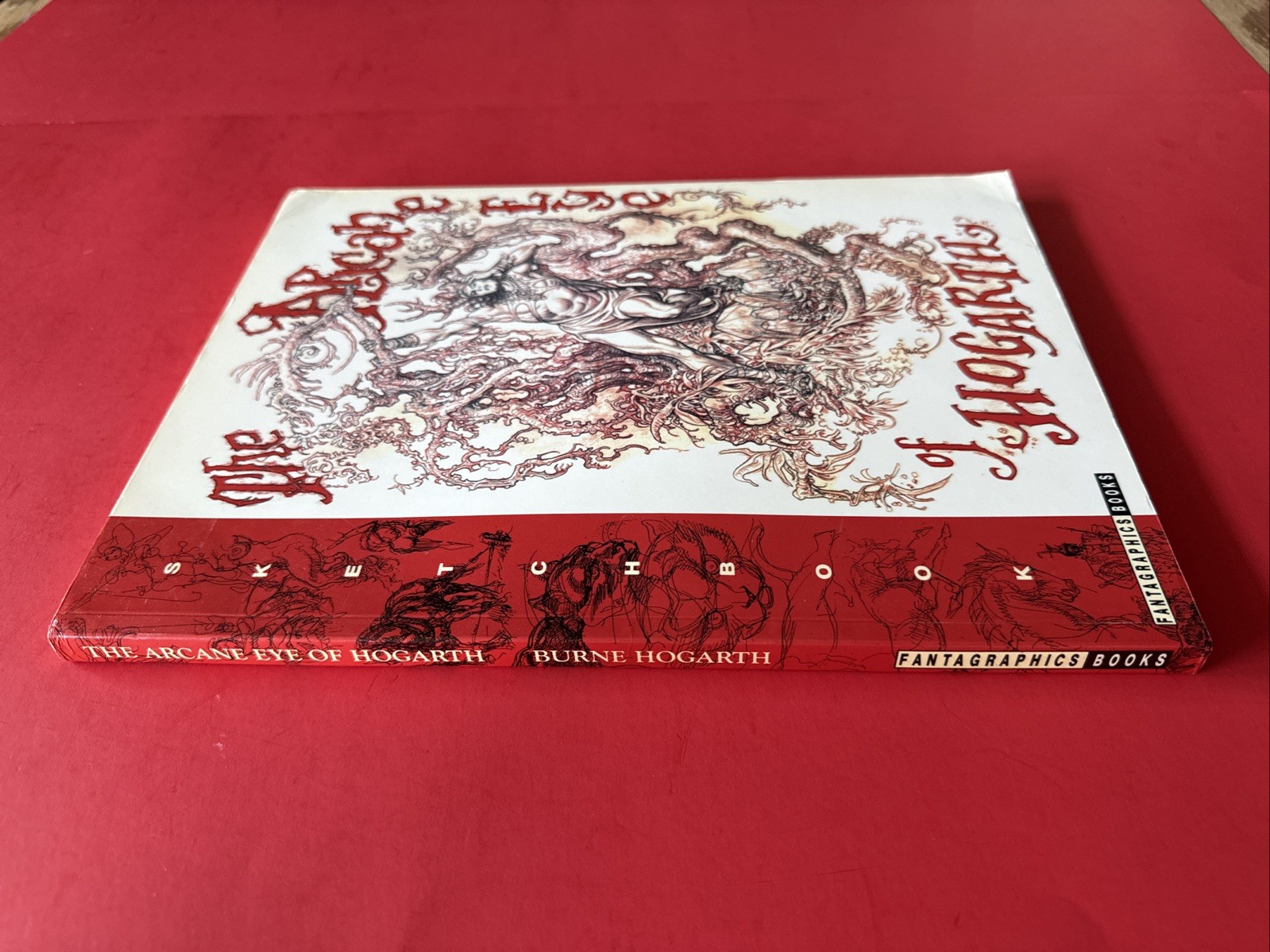 The Arcane Eye of Hogarth Sketchbook – Burne Hogarth – Fantagraphic Books – SC