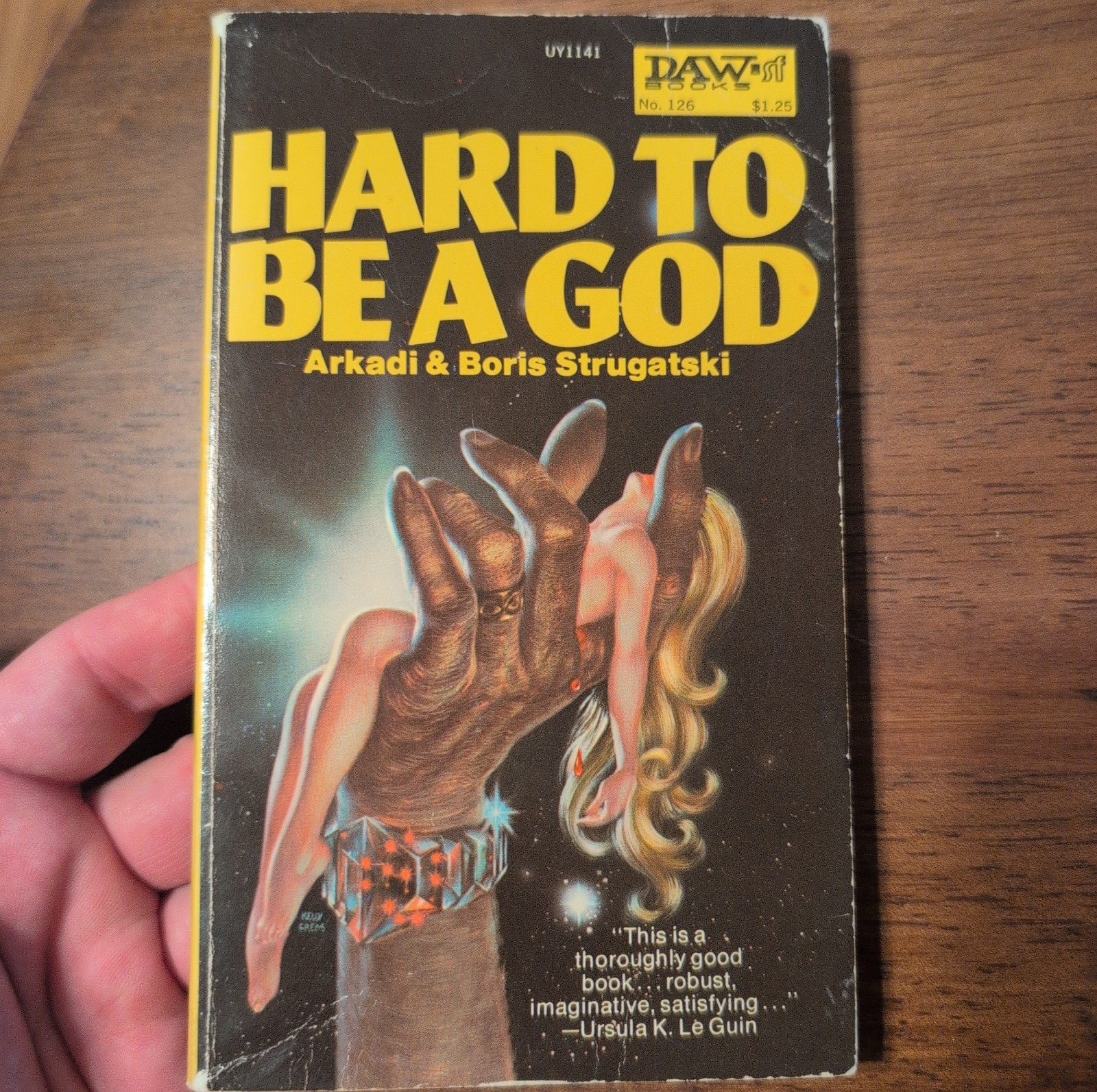 Hard to Be a God by Arkady & Boris Strugatski 1974 US DAW PB 1st Vintage SF