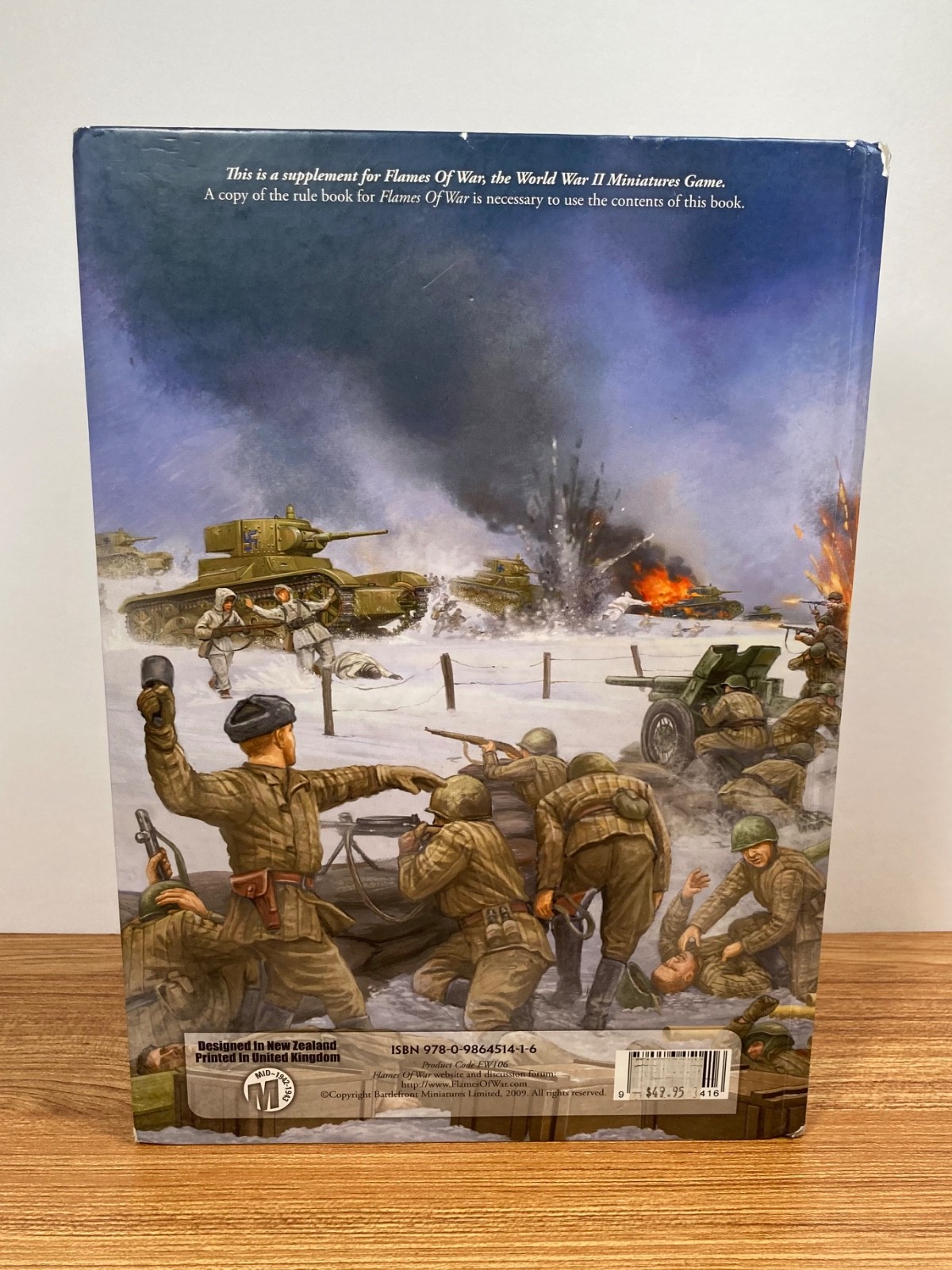 EASTERN FRONT (1942-1943) FLAMES OF WAR – MINIATURES GAME + RULE BOOK + BONUS