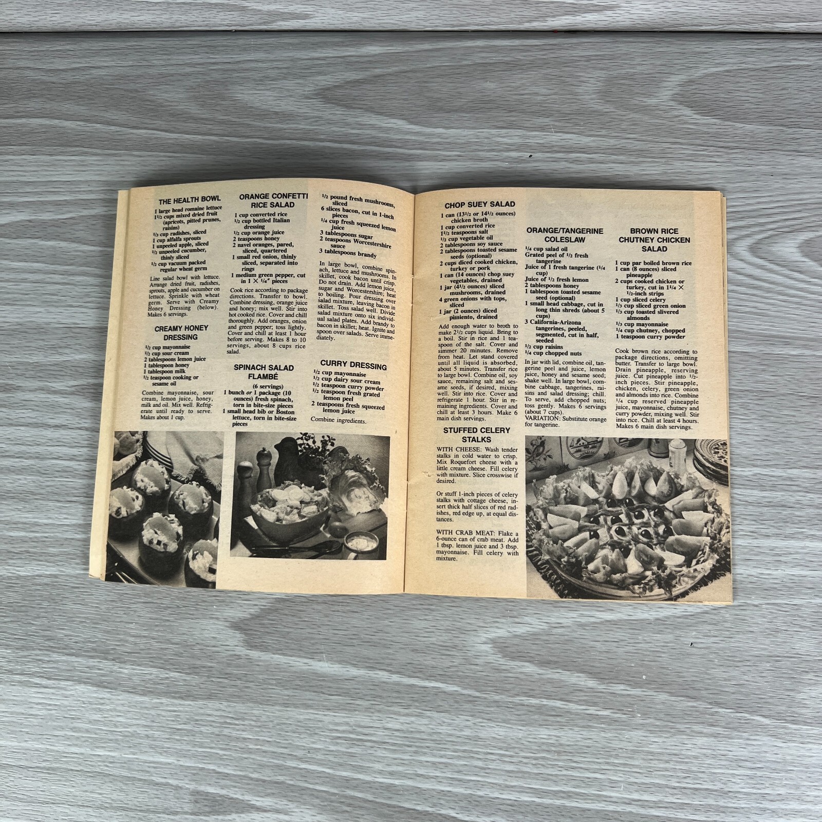 Vtg Recipe Guide 300 Sensational Salads Lucinda Berry 1982 Booklet New York City