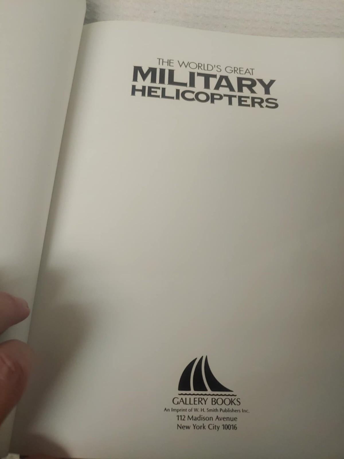 The world’s great military helicopters 1990
