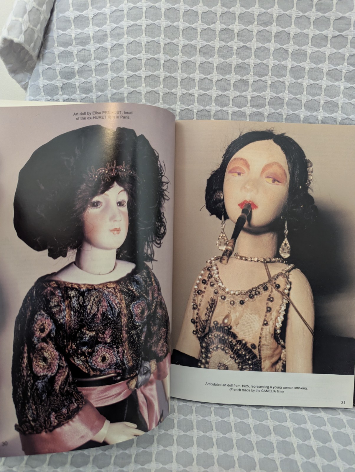 Dolls Contemporary Works of Art: Francois Theimer 1995 With A Brochure Vintage