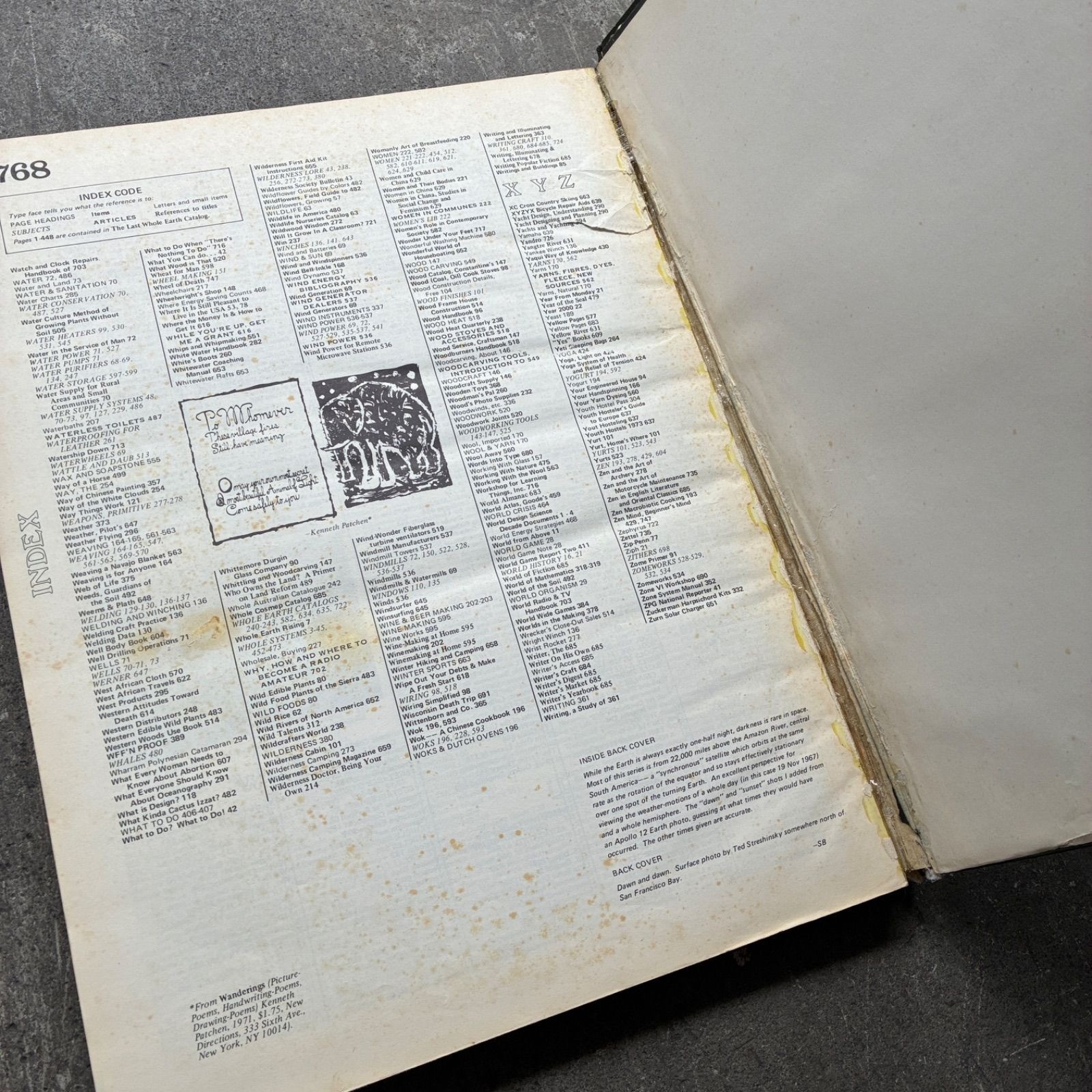 Whole Earth Epilog The Last Whole Earth Catalog Hardcover English used