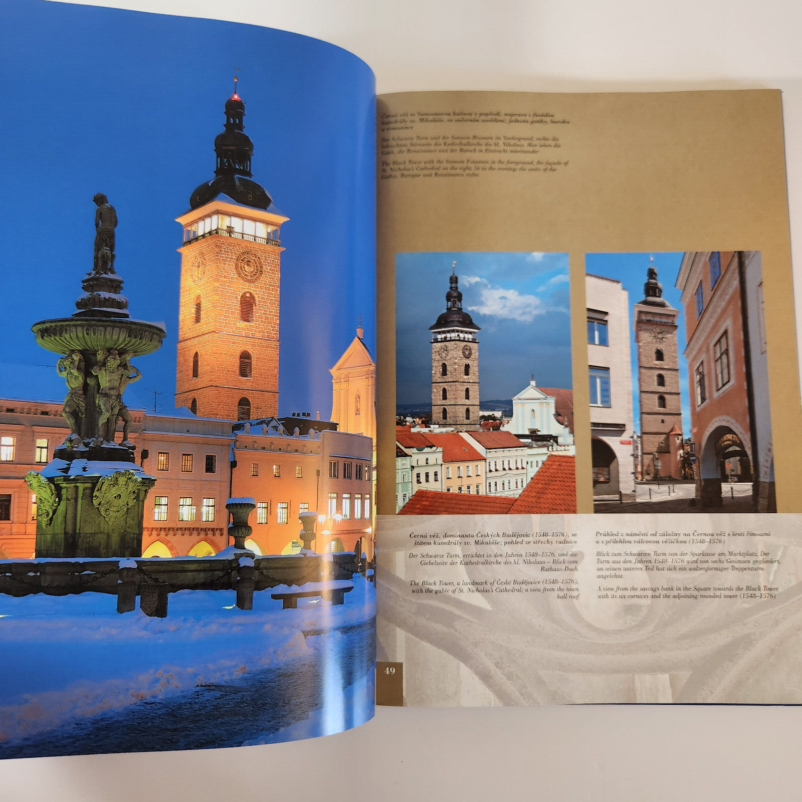 Ceske Budejovice Capital City South Bohemia Czech Republic Pictorial Monograph