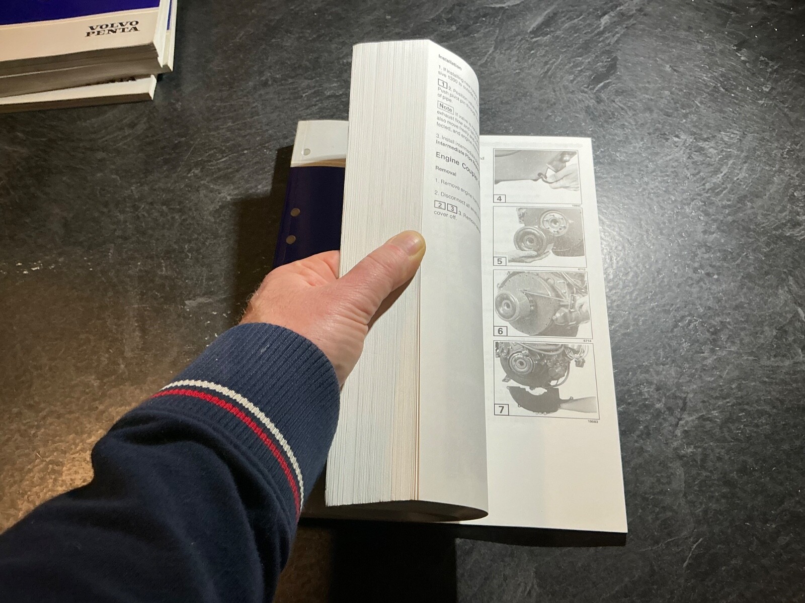 1998 Volvo Penta “BY” Factory Workshop Manual 3.0L, 4.3L, 5.0L, 5.7L, 7.4L, 8.2L