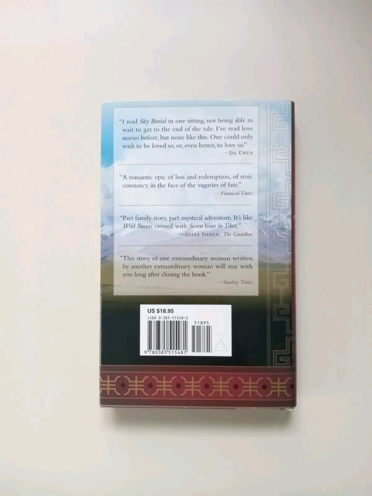 Sky Burial : An Epic Love Story of Tibet by Xinran Xinran (2005, Hardcover)