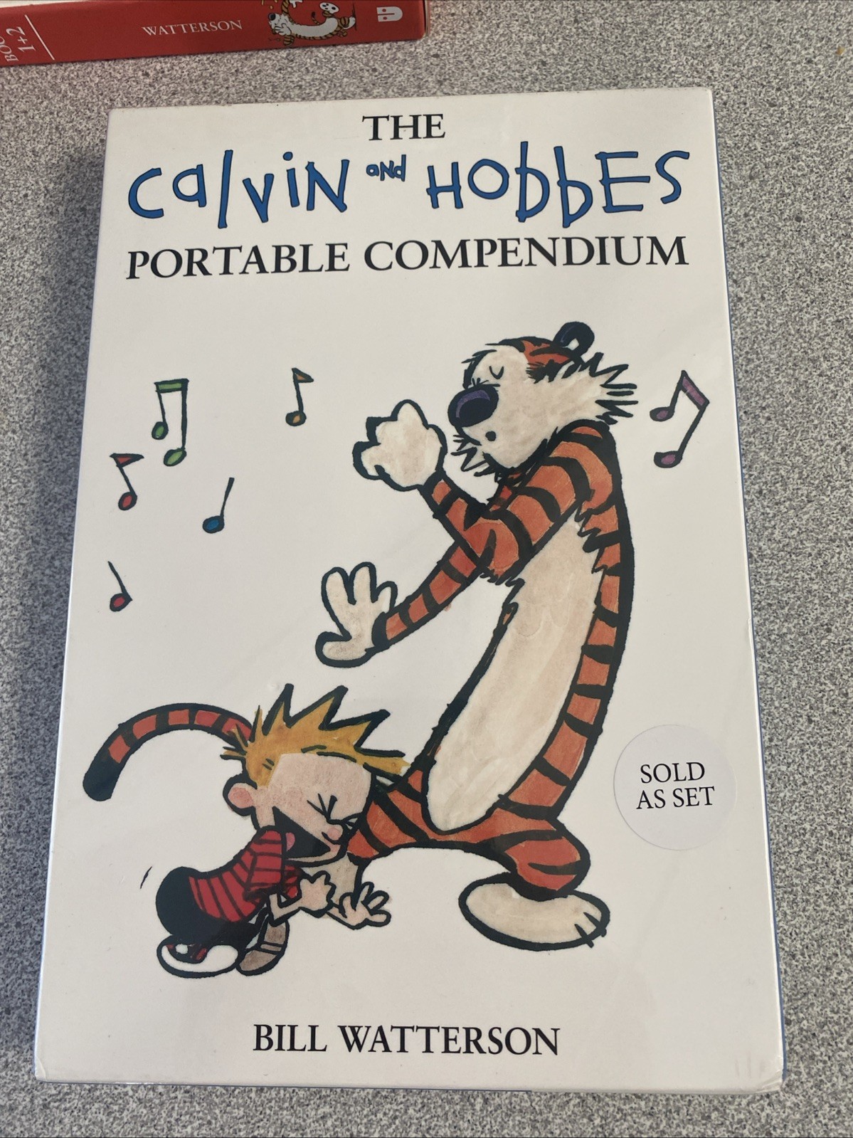SEALED NEW Calvin & Hobbes Portable Compendium Set 6 Books 11 12 Bill Watterson
