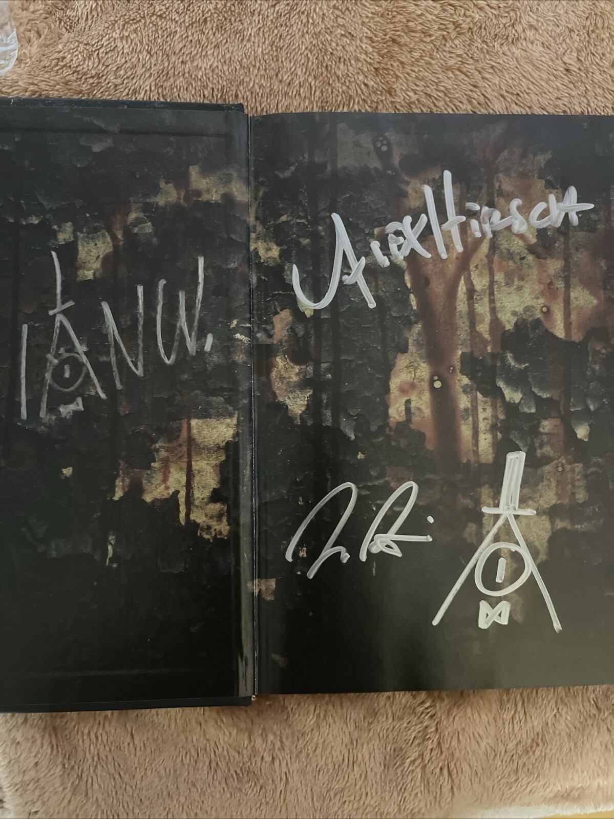 ALEX HIRSCH SIGNED THE BOOK OF BILL BAM EXCLUSIVE GRAVITY FALLS **FULL SIG**