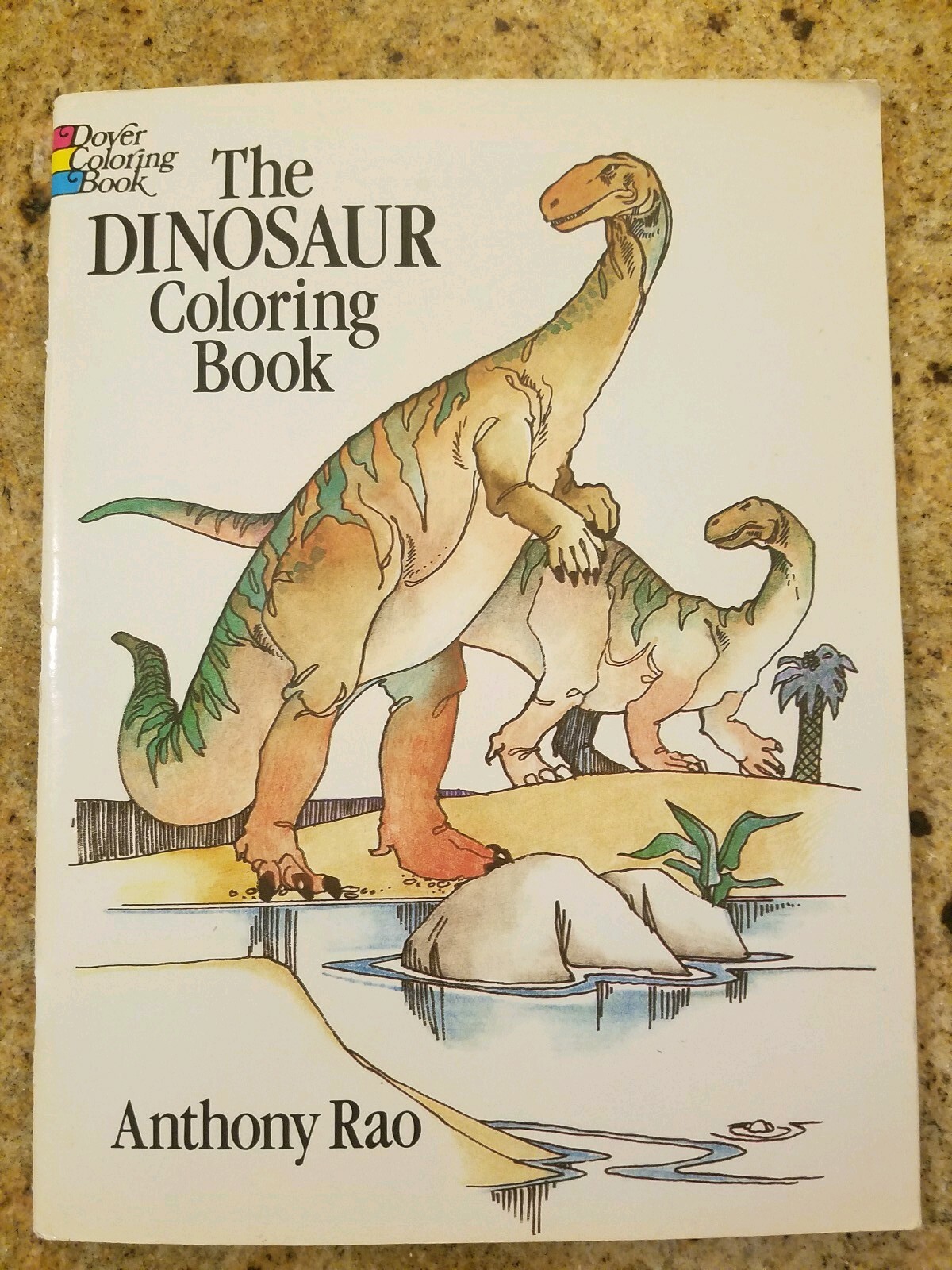 Doyer Coloring Book The Dinosaur Coloring Book Vintage 1980