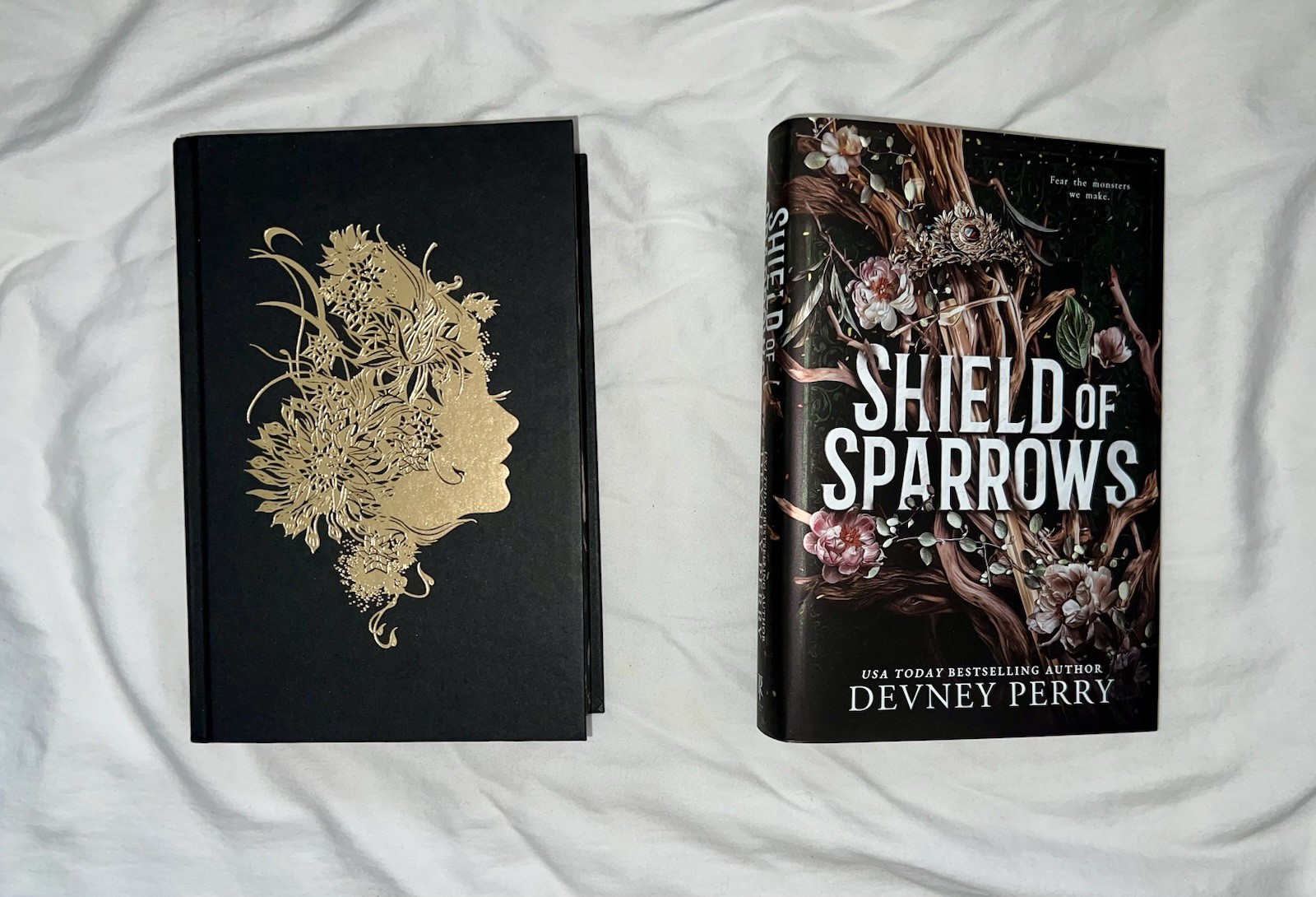 NEW Shield of Sparrows Devney Perry Sprayed Edges Deluxe Edition Hardcover