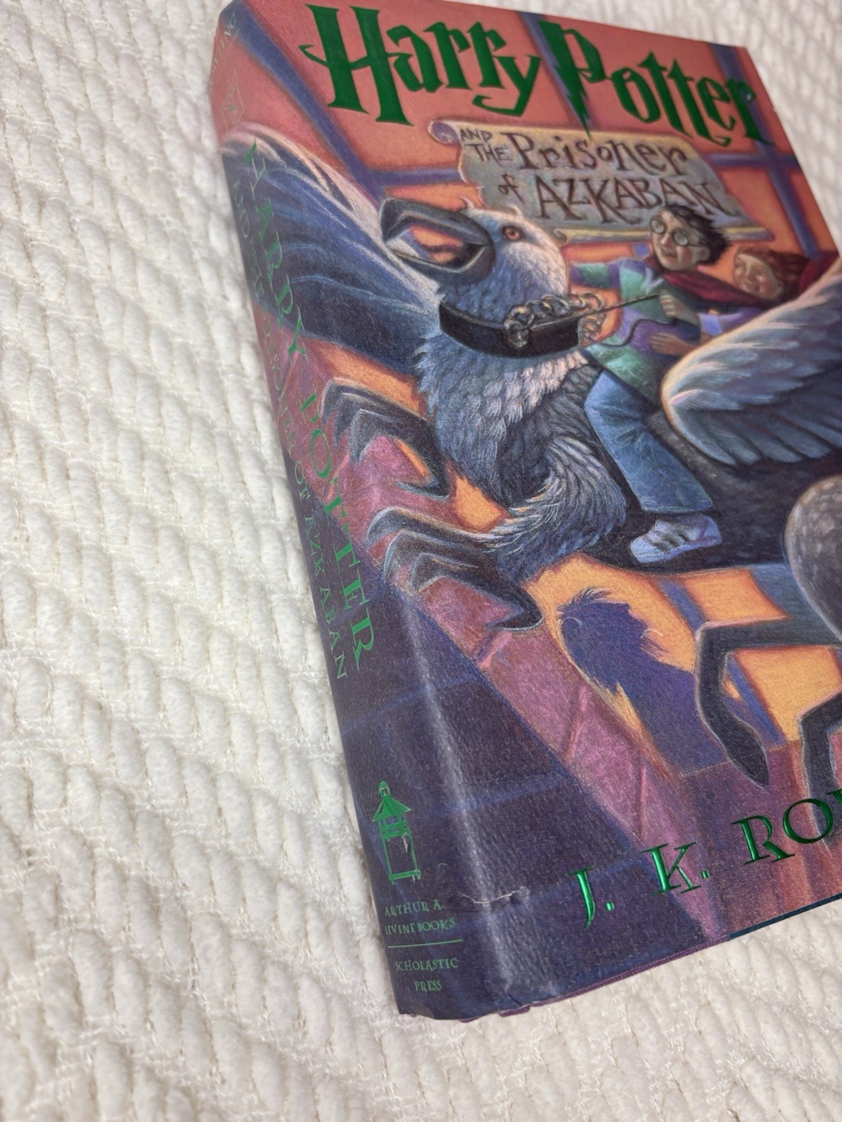 Harry Potter And The Prisoner Of Azkaban Hardcover Sleeve 1999 1st Edition