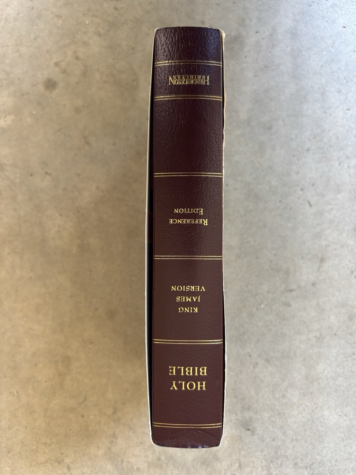 Holy Bible King James Version Hendrickson Reference Edition 2006 Large Print