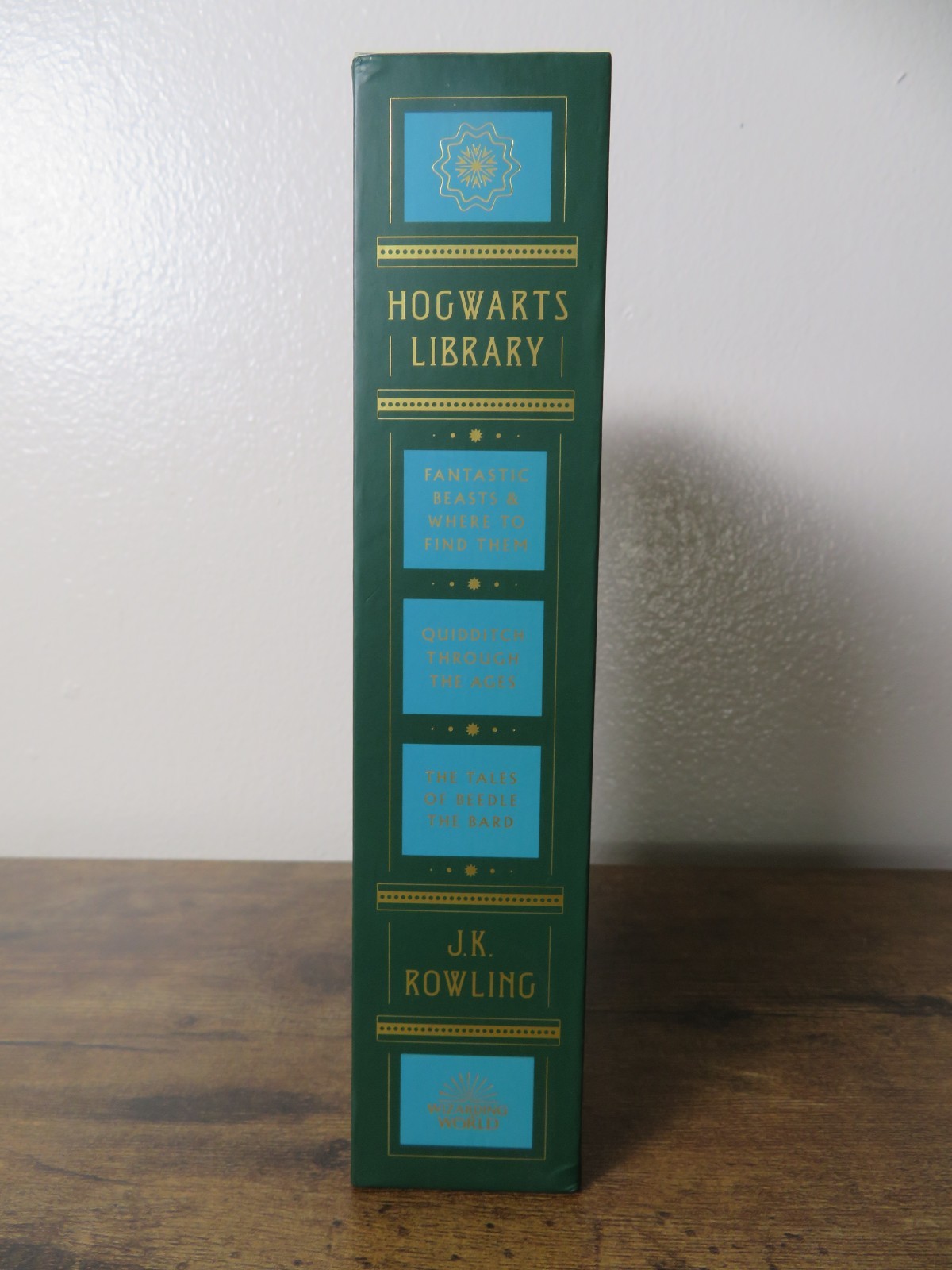 Hogwarts Library by J. K. Rowling (Hardcover, 2017) Harry Potter 3-Book Box Set