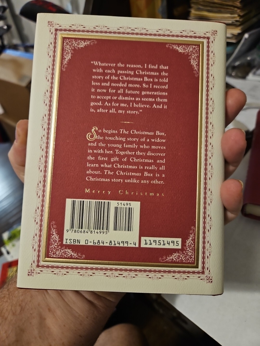 The Christmas Box Series: 2 Books by Richard Evans (1993, 2001 Hardcover)