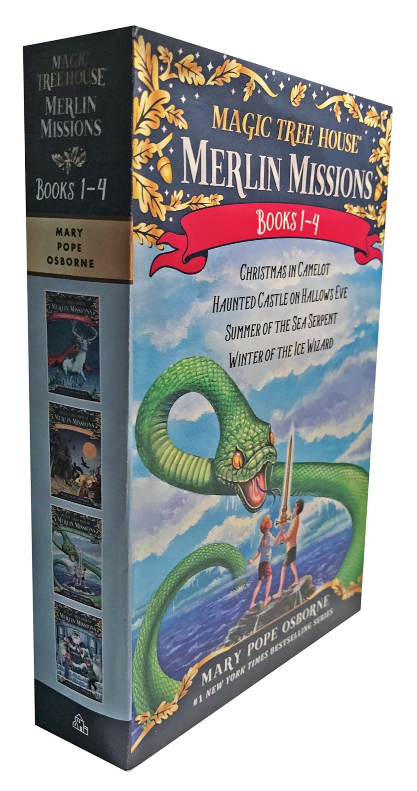Magic Tree House Merlin Missions Books 1-4 Boxed Set: Christmas in Camelot; …