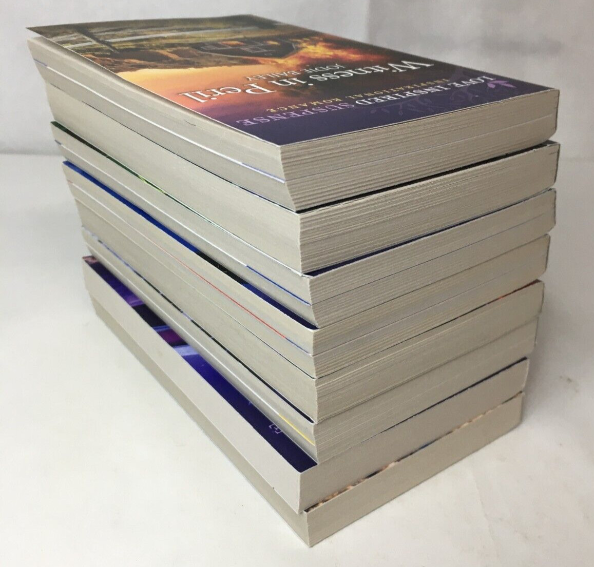 Lot of 8 Jodie Bailey Love Inspired Suspense Paperback Books – Romantic Suspense