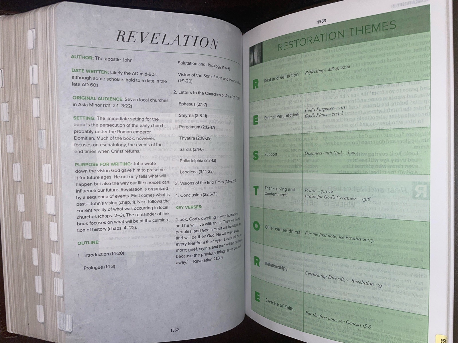 CSB Restoration Bible, Brown Leather-touch: Thumb-indexed