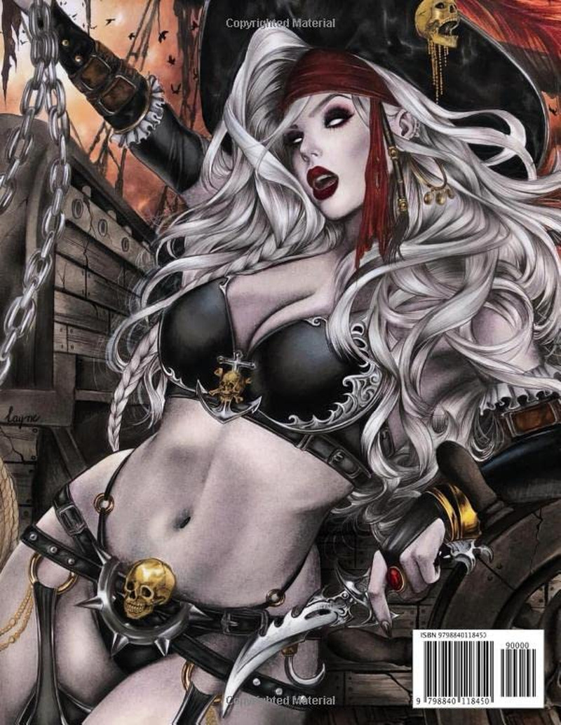 NAUGHTY COLORING BOOK FOR : Sexy Warriors, Naughty Women, Hot Models, Pornograph