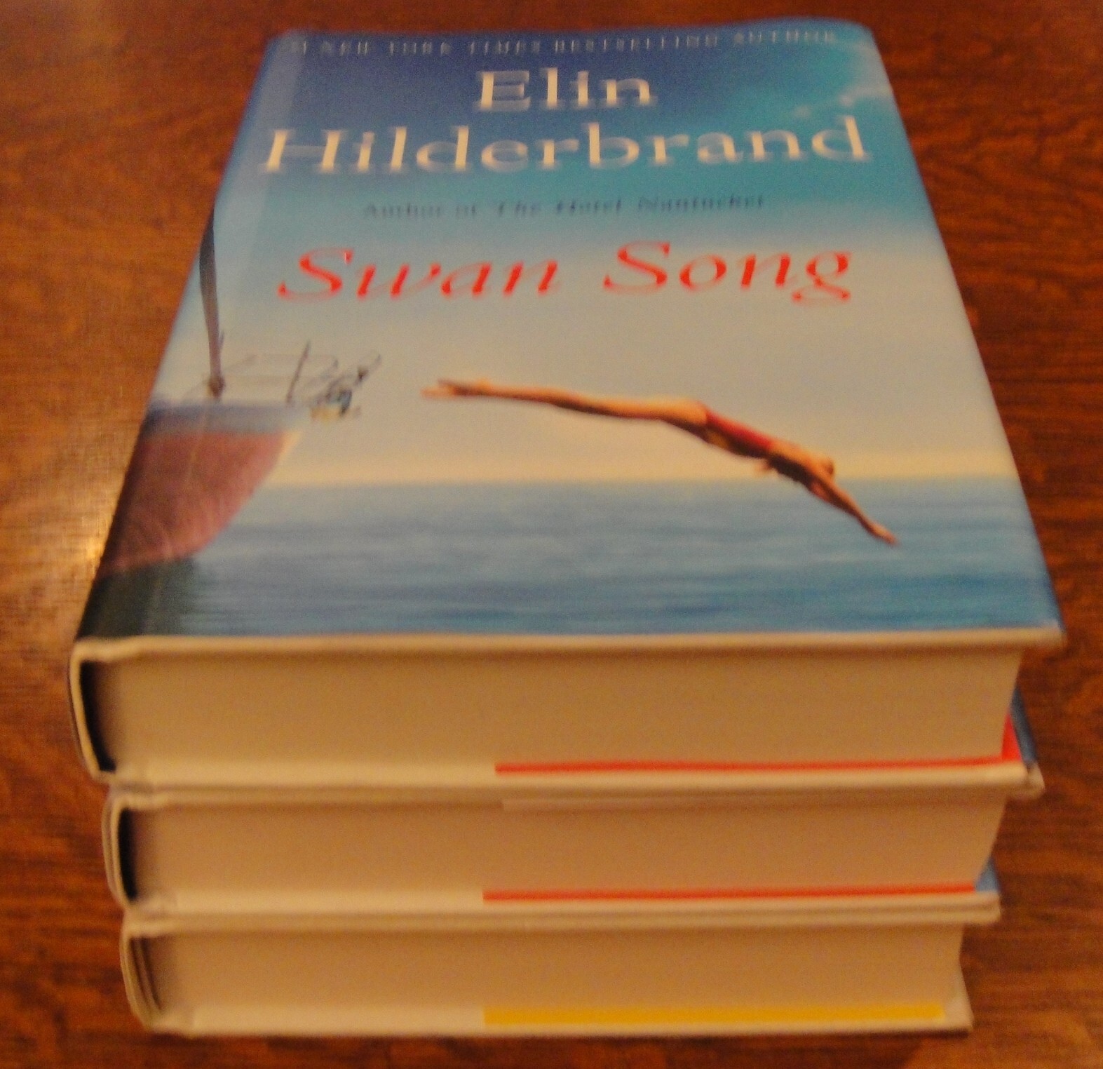 ELIN HILDERBRAND HC Book Lot THE FIVE-STAR WEEKEND + Swan Song + HOTEL NANTUCKET