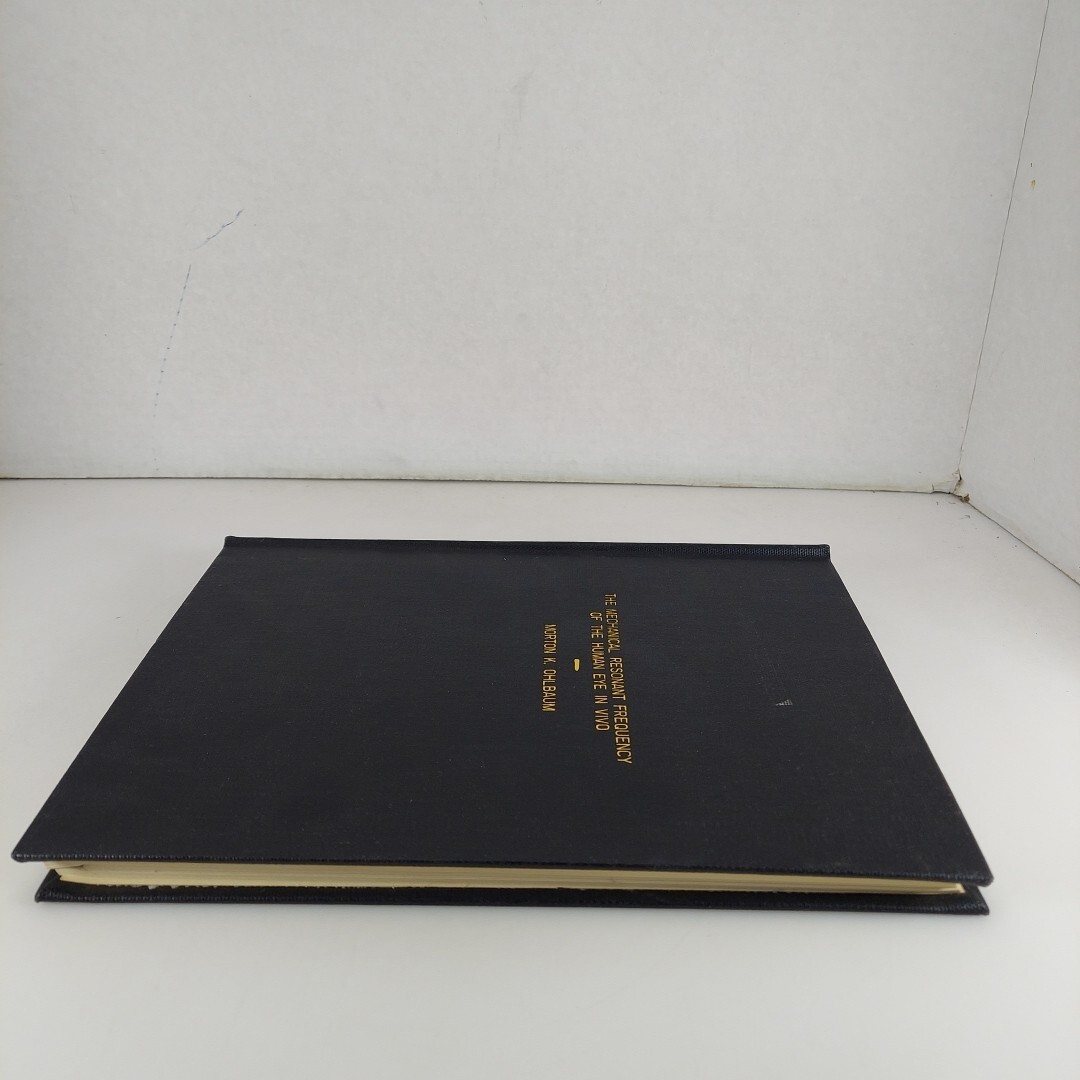 Bound PhD Thesis The Mechanical Resonant Frequency Of The Human Eye In Vivo HC