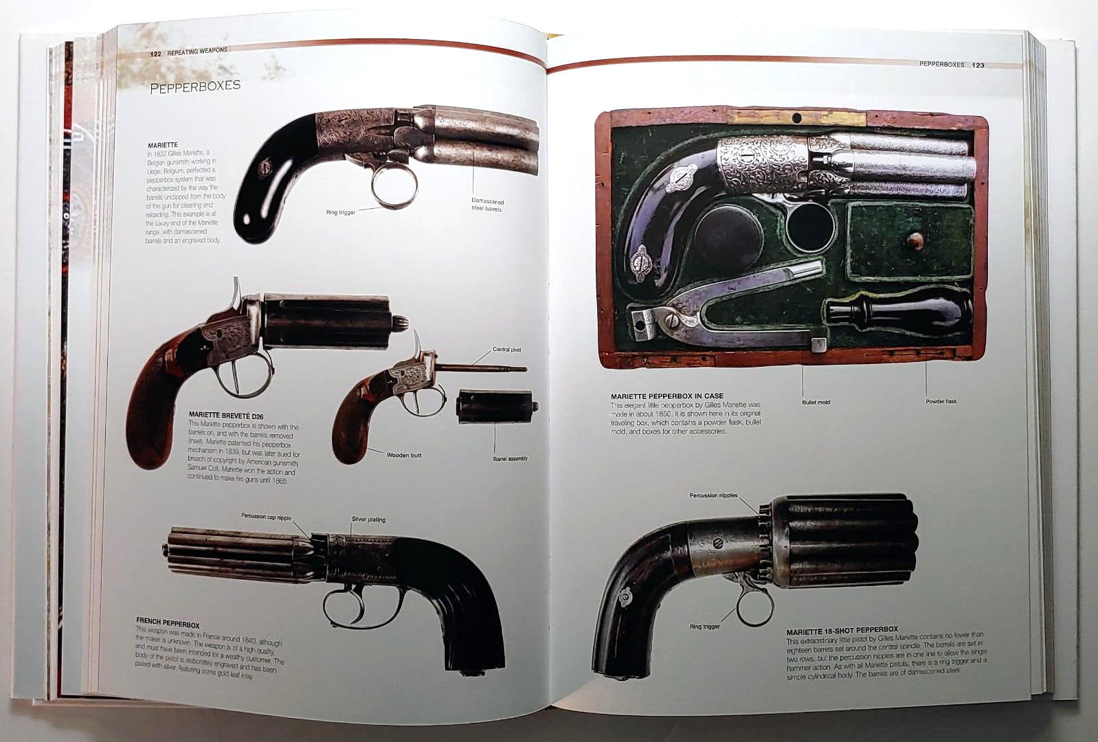 Illustrated Encyclopedia of Small Arms by Rupert Matthews 2014 1st Edition HC