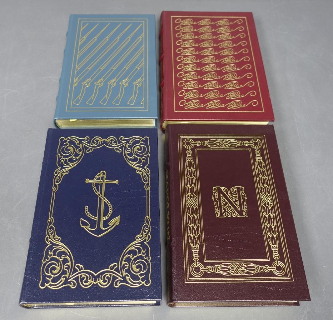 The Easton Press Lot of 4 Collector’s Edition Hardcover Leather Books 1991