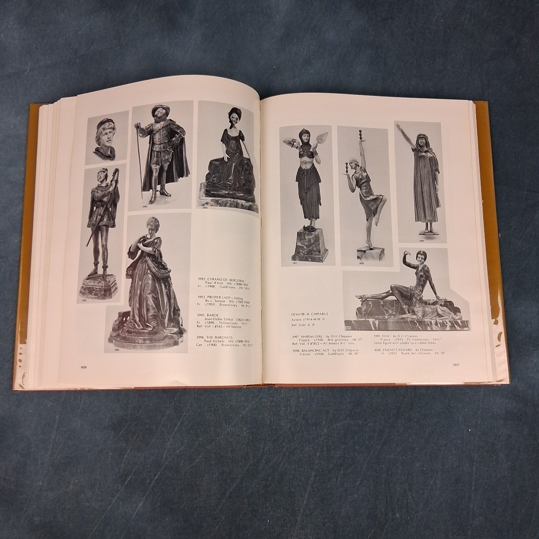 Encyclopedia of Bronzes Sculptors Founders 1800-1930 Vol 4 Berman HC DJ 1980