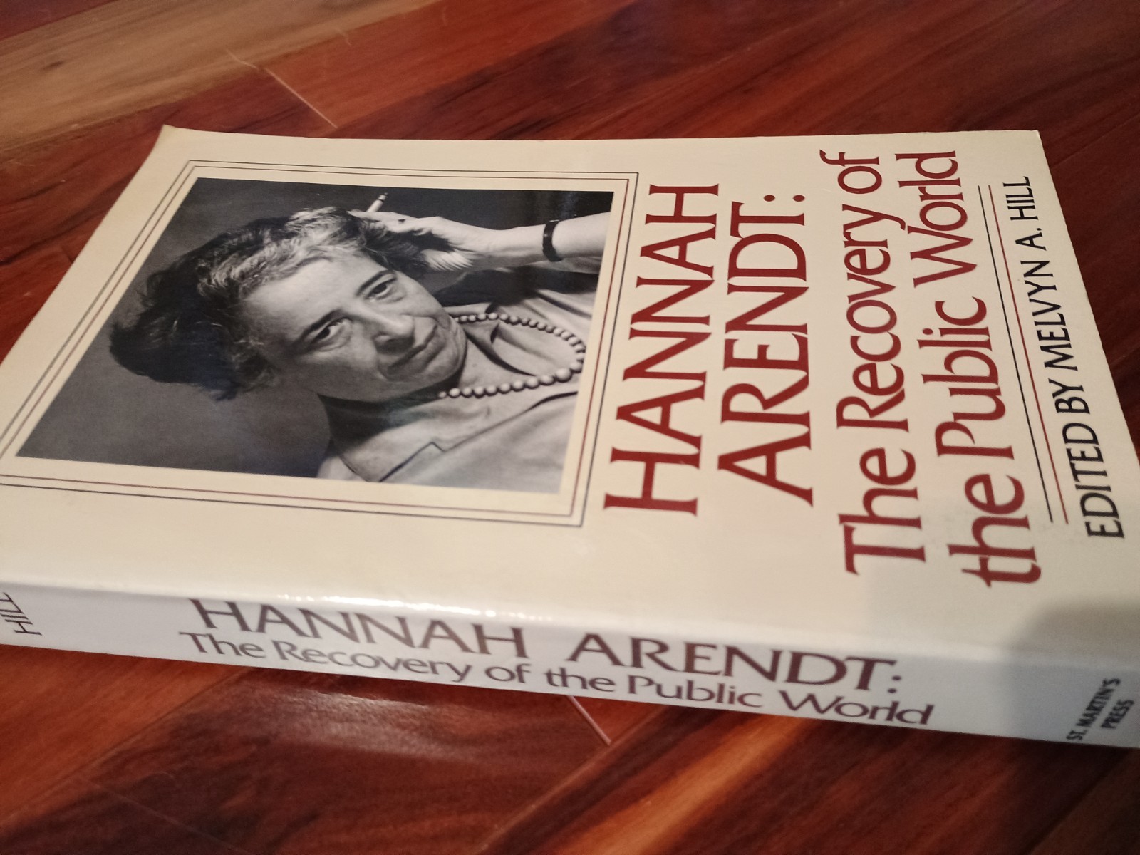 Hannah Arendt: The Recovery of the Public World Edited by Melvyn A. Hill 1979