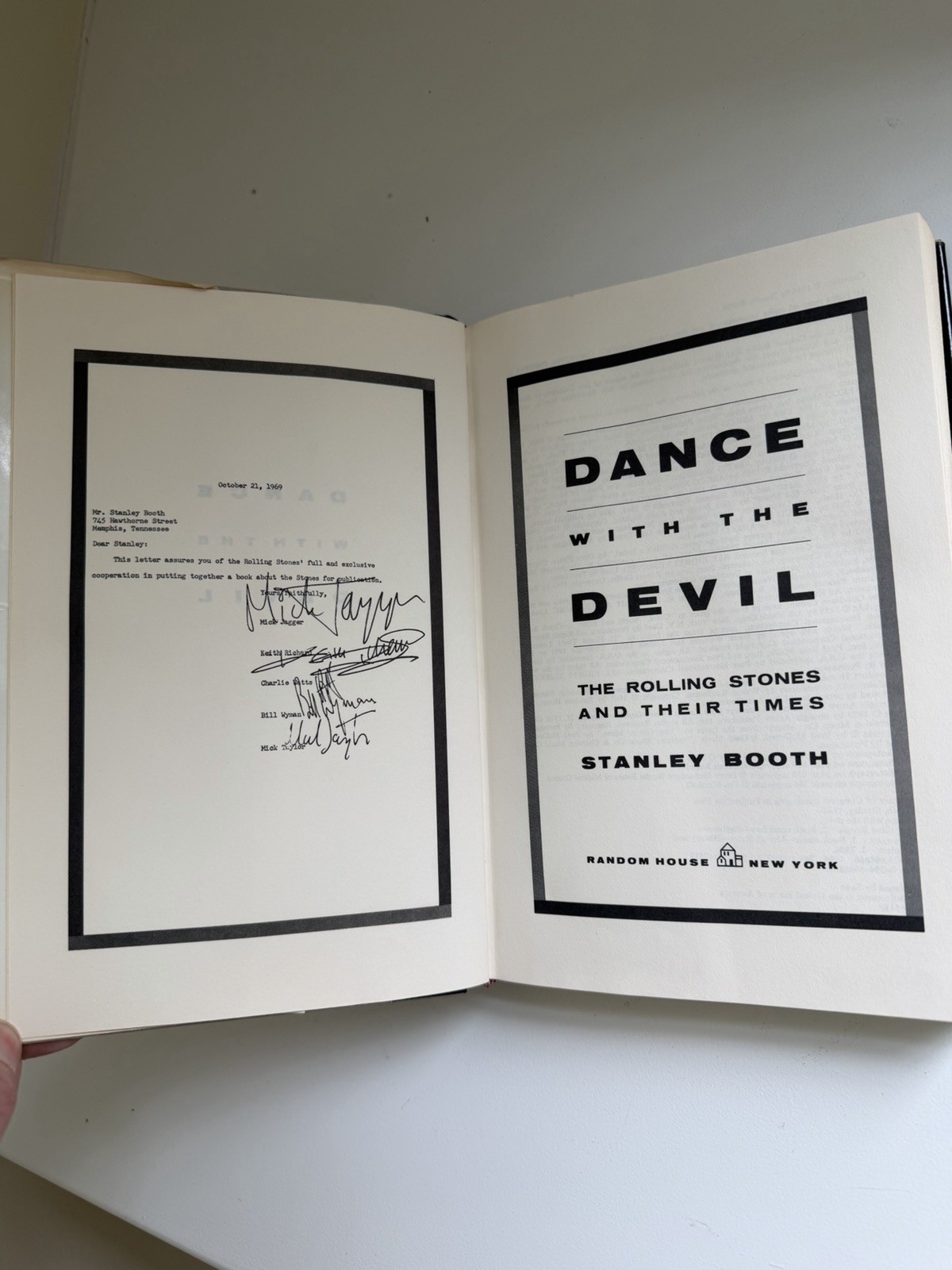 Dance With the Devil: The Rolling Stones & Their Times 1st Edition – Booth 1984