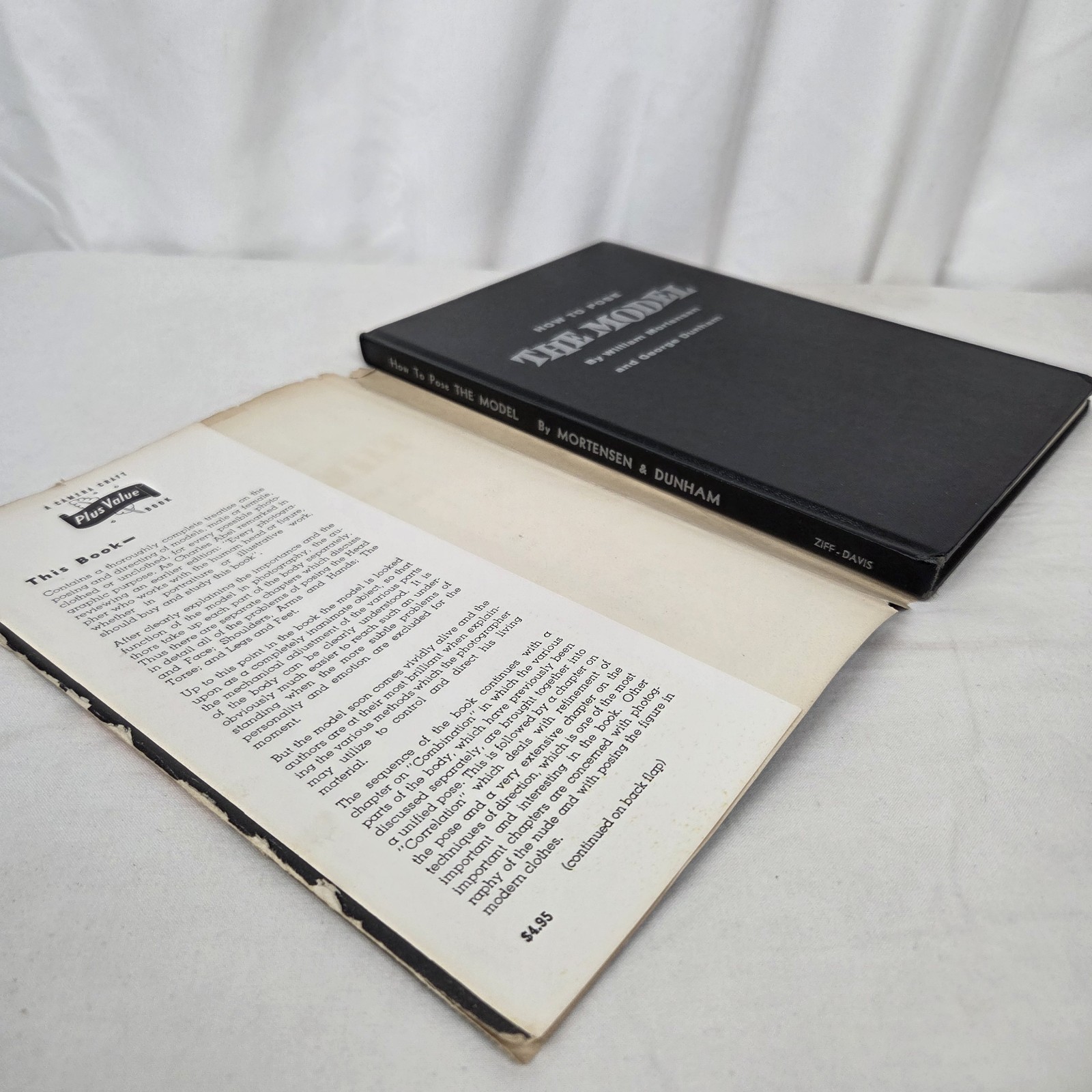 How to Pose the Model by William Mortensen and George Dunham Photography Book