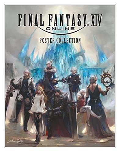 Final Fantasy XIV Poster Collection, Square Enix, Very Good Book
