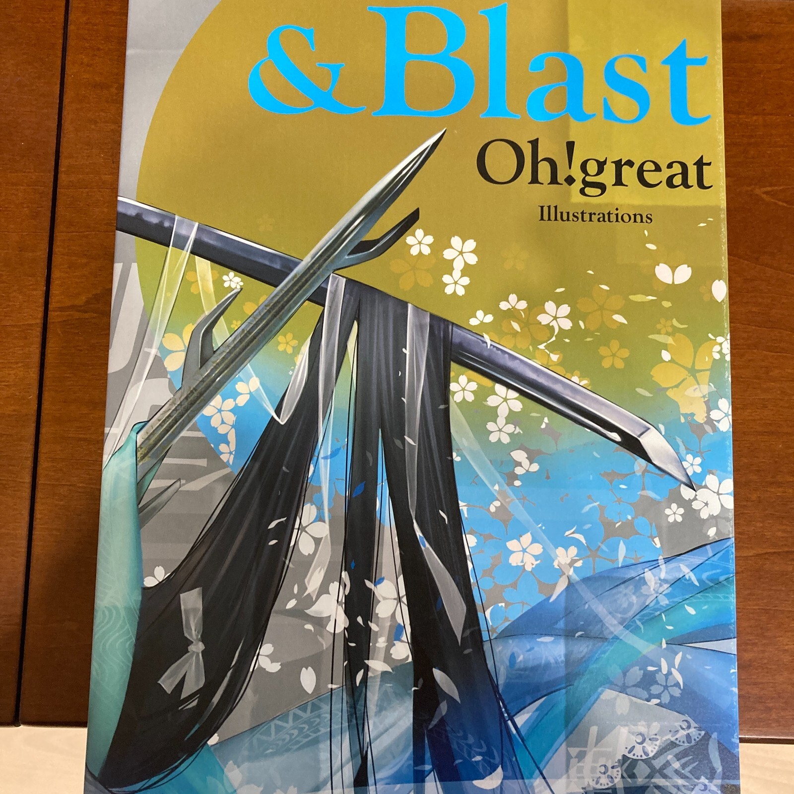 Ito Ogure Art Book & Blast Oh great! Illustration