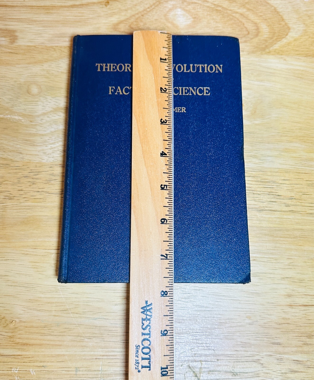 The Theory of Evolution & Facts of Science by Harry Rimmer 4th Ed. 1939 HC Book