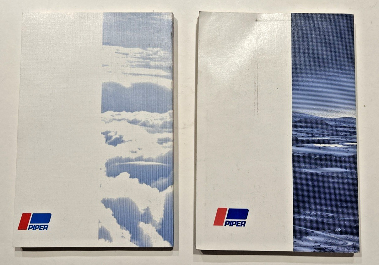 Piper INSTRUMENT COMMERCIAL Flight Briefers Manuals 1979 PB Illustrated JEPPESEN