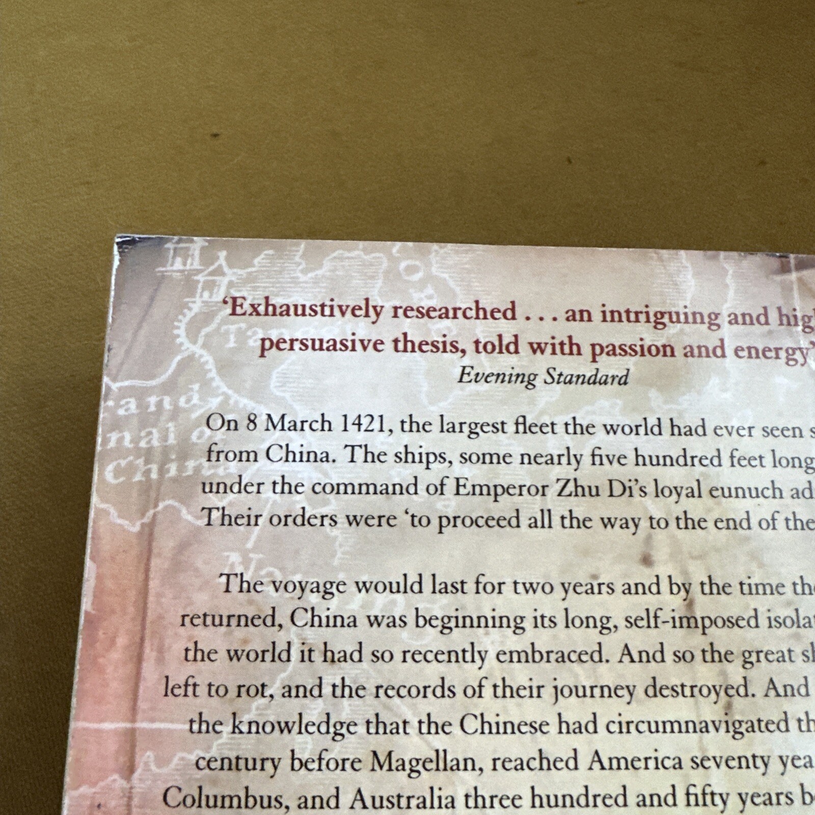 1421: The Year China Discovered The World – Paperback, by Menzies Gavin
