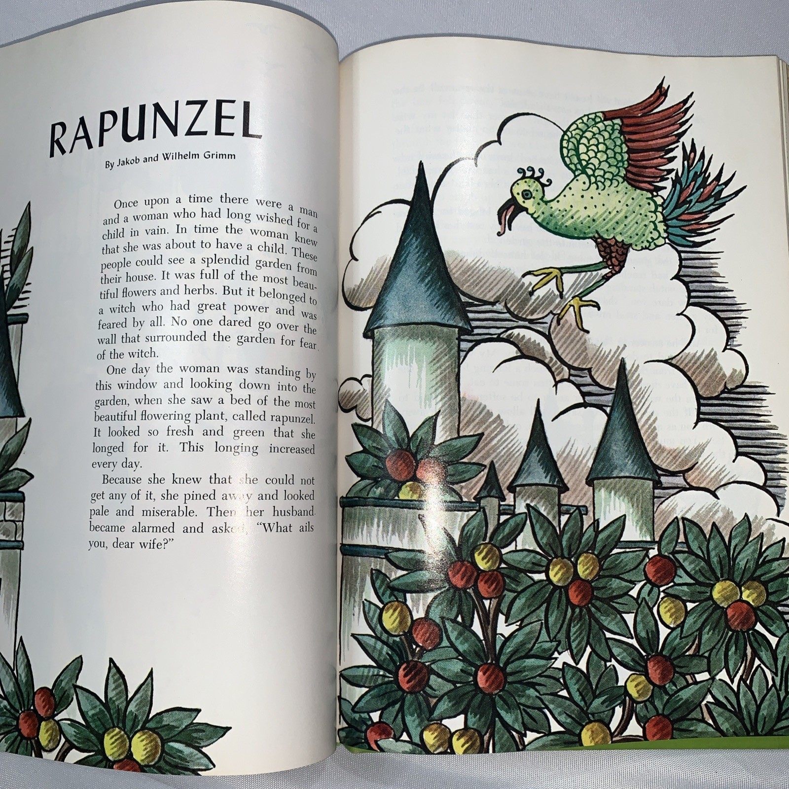Childcraft Vol 2 Stories Fables Book VTG The How & Why Library 1970’s Hardback