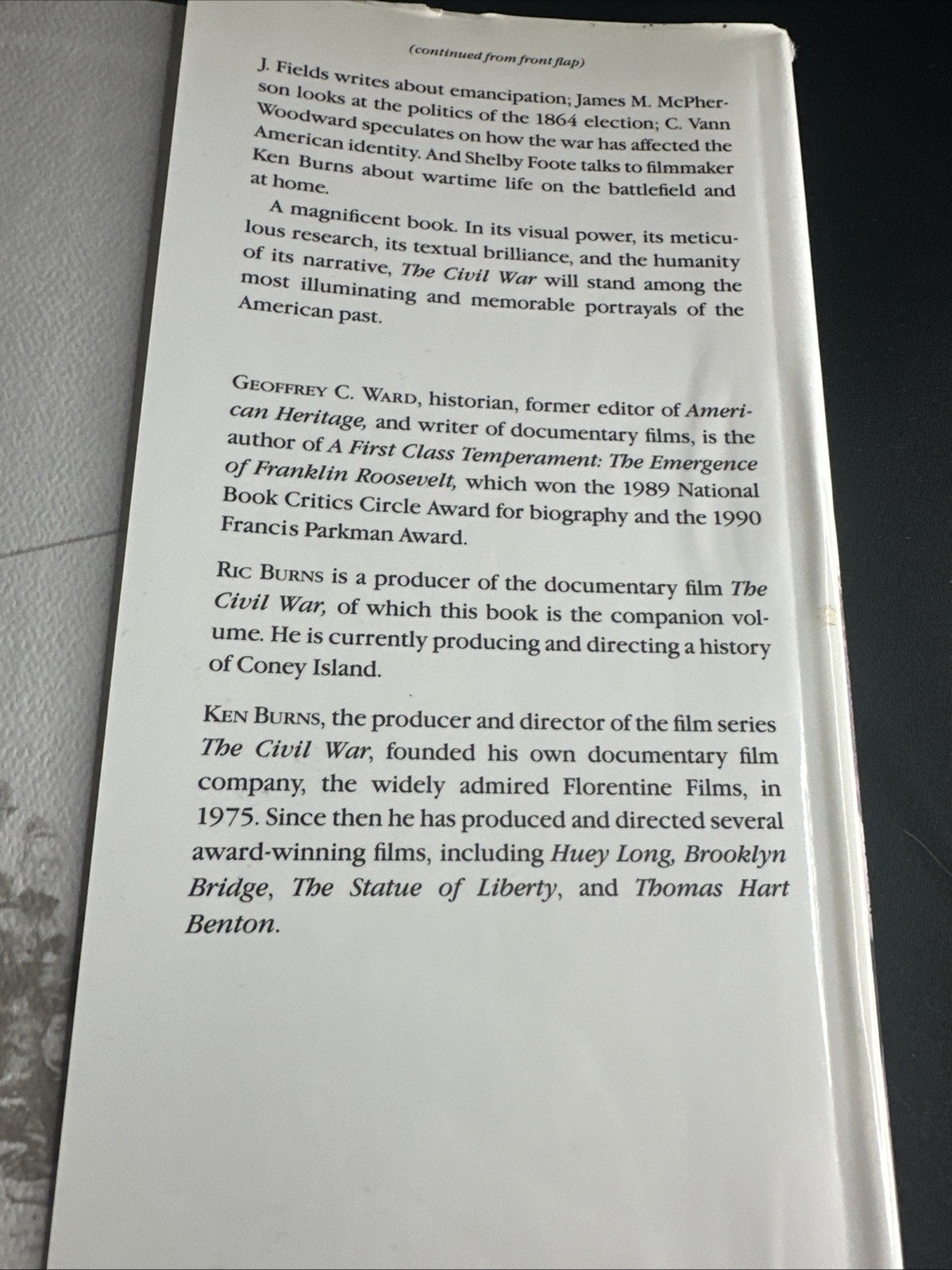 Civil War : An Illustrated History by Ric Burns, Ken Burns and Geoffrey C. Ward