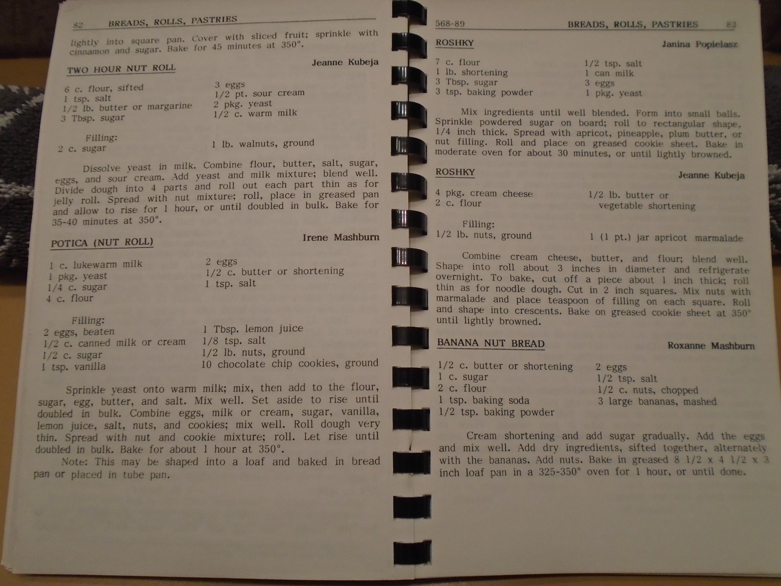 Vtg Polish American Club COOKBOOK 1989 Albuquerque, New Mexico ETHNIC Heritage