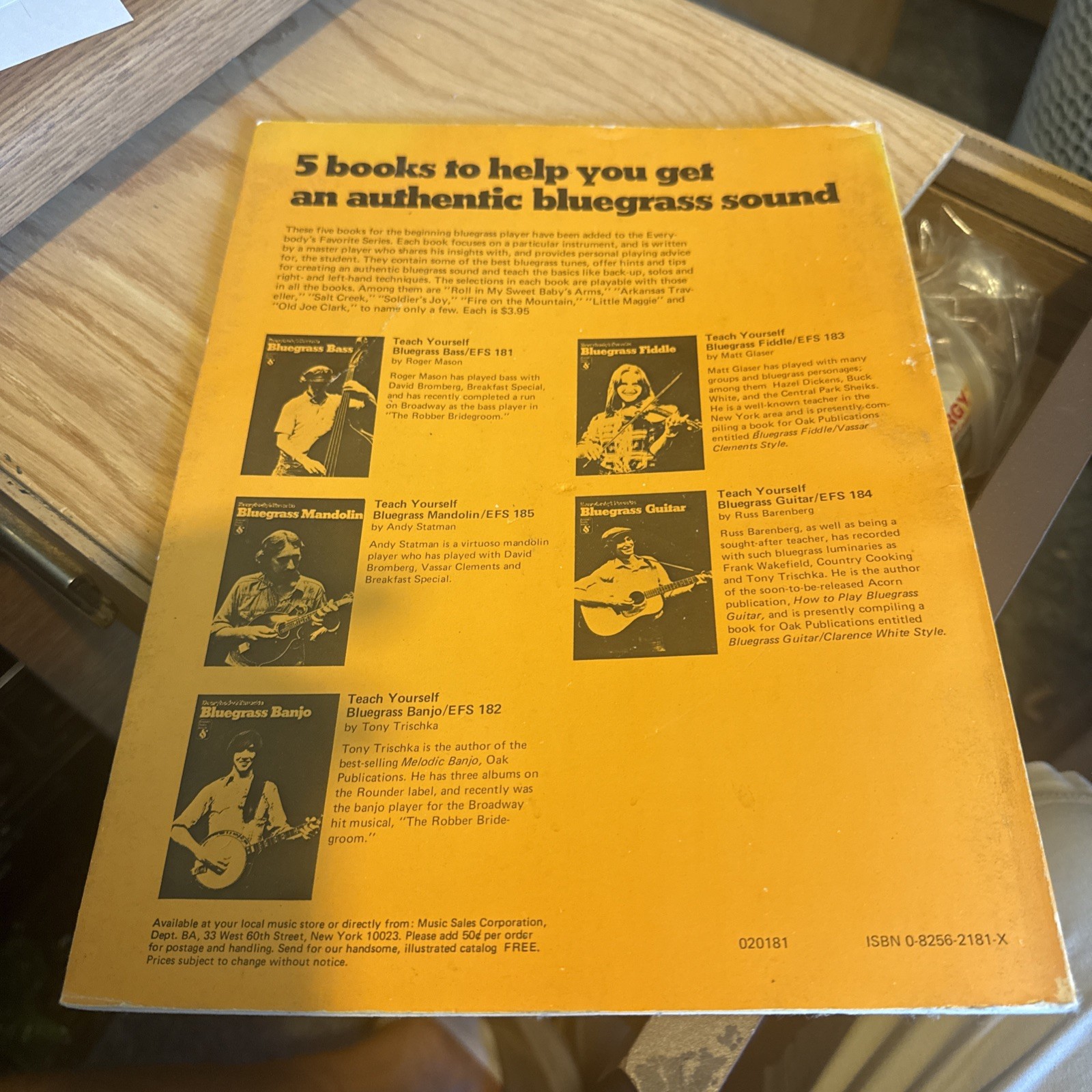 TEACH YOURSELF BLUEGRASS BASS By Roger Mason