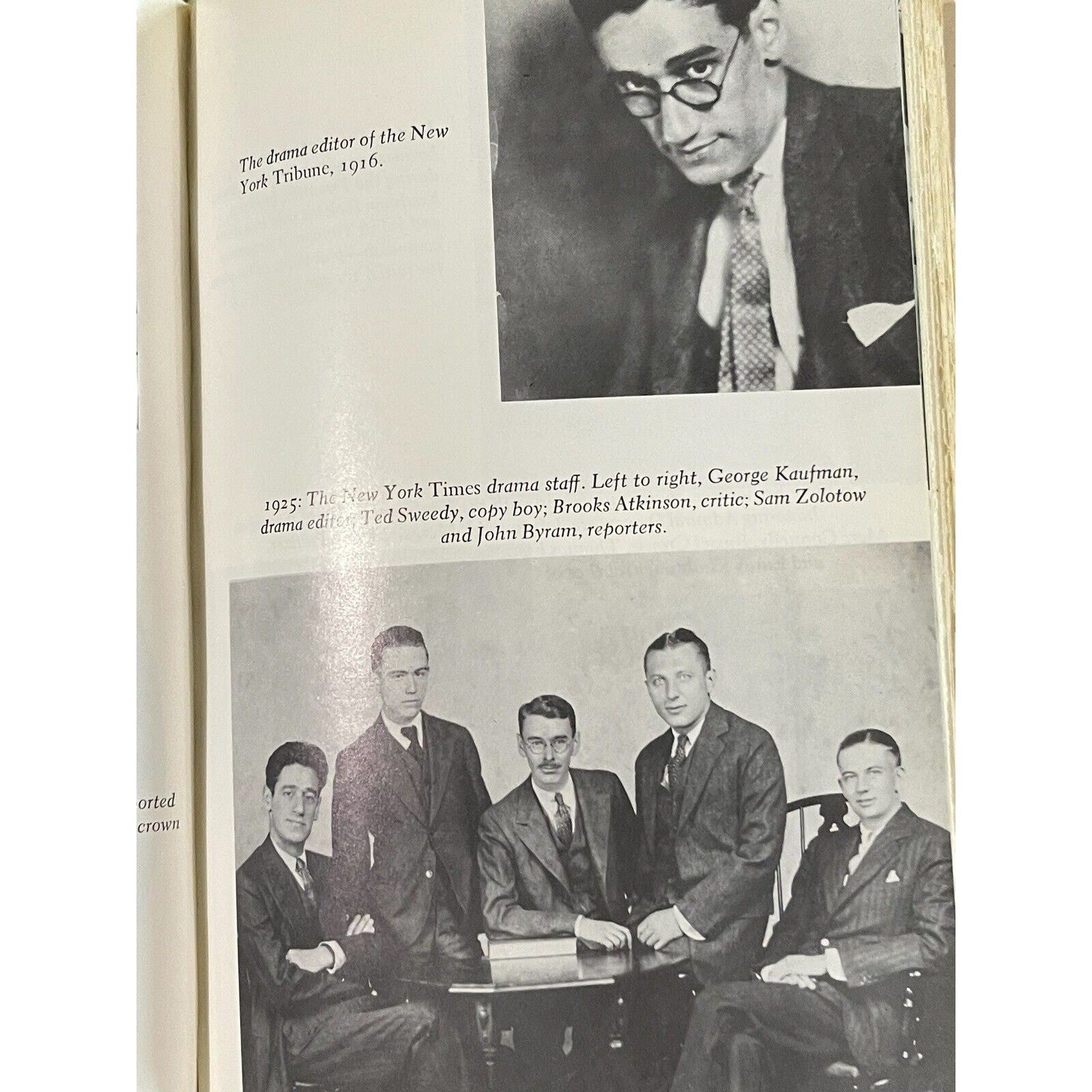 George S. Kaufman: An Intimate Portrait by Howard Teichmann HCDJ 1972 Book Club